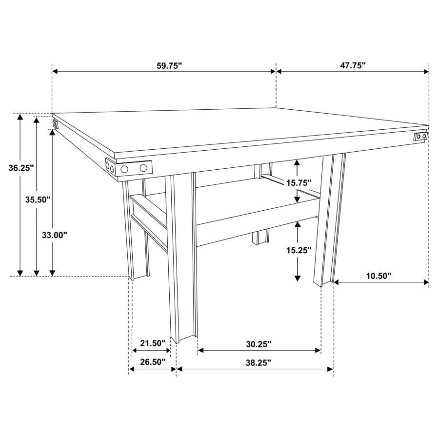 Patterson - Counter Height Dining Set