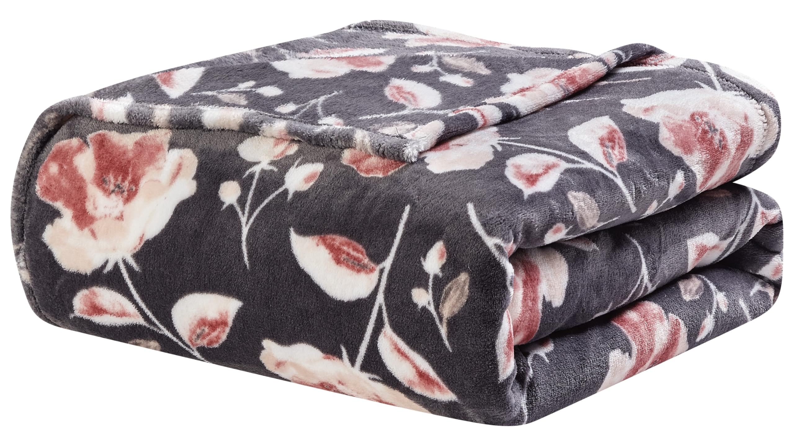 Faith, Hope, Love Home Decor Altura King Size Plush Blanket - Soft And Cozy Brown Blanket - Best Buy Furniture