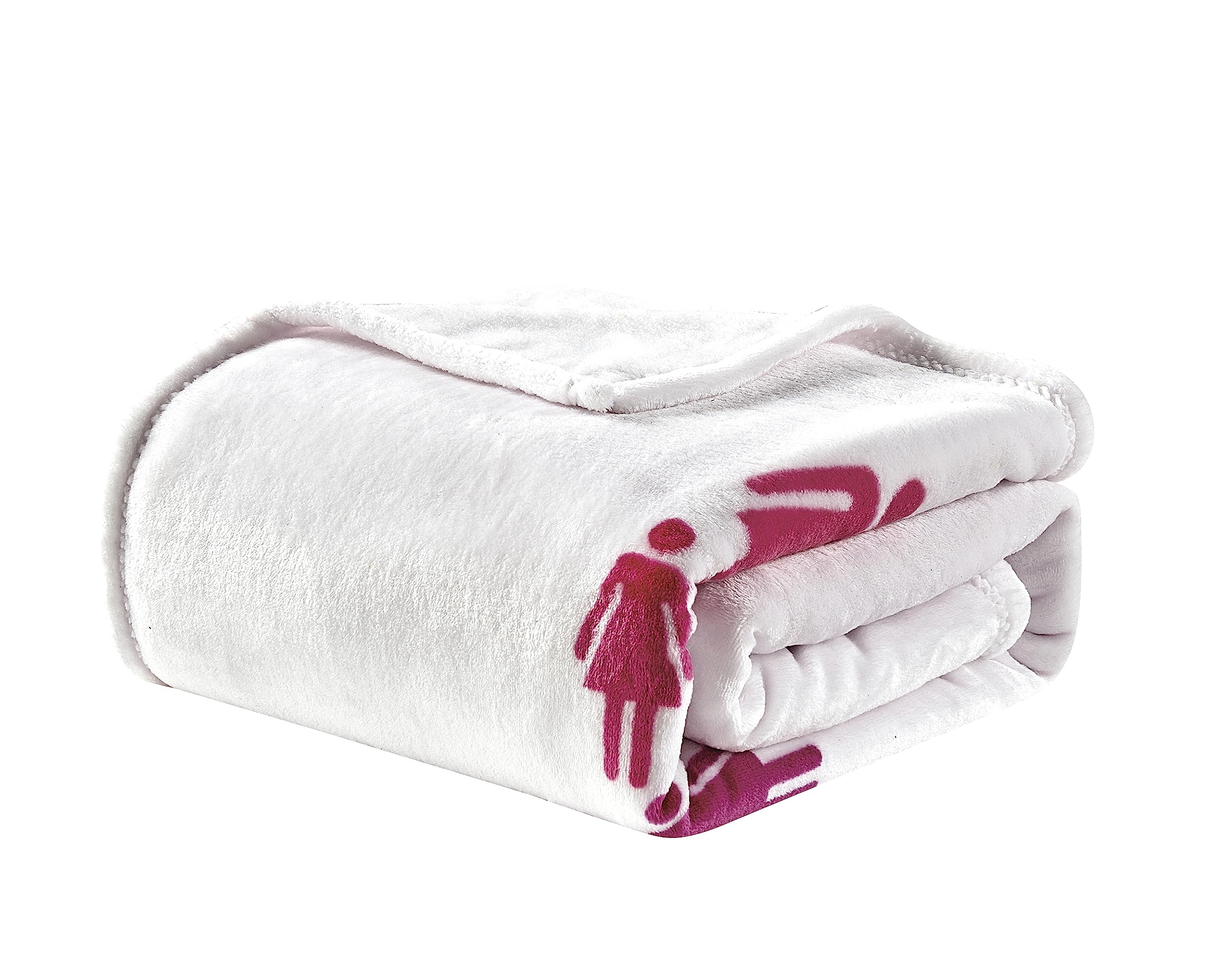 Faith, Hope, Love Home Decor Together We Rise Breast Cancer Awareness Heart Throw Blanket - Together We Rise - Best Buy Furniture