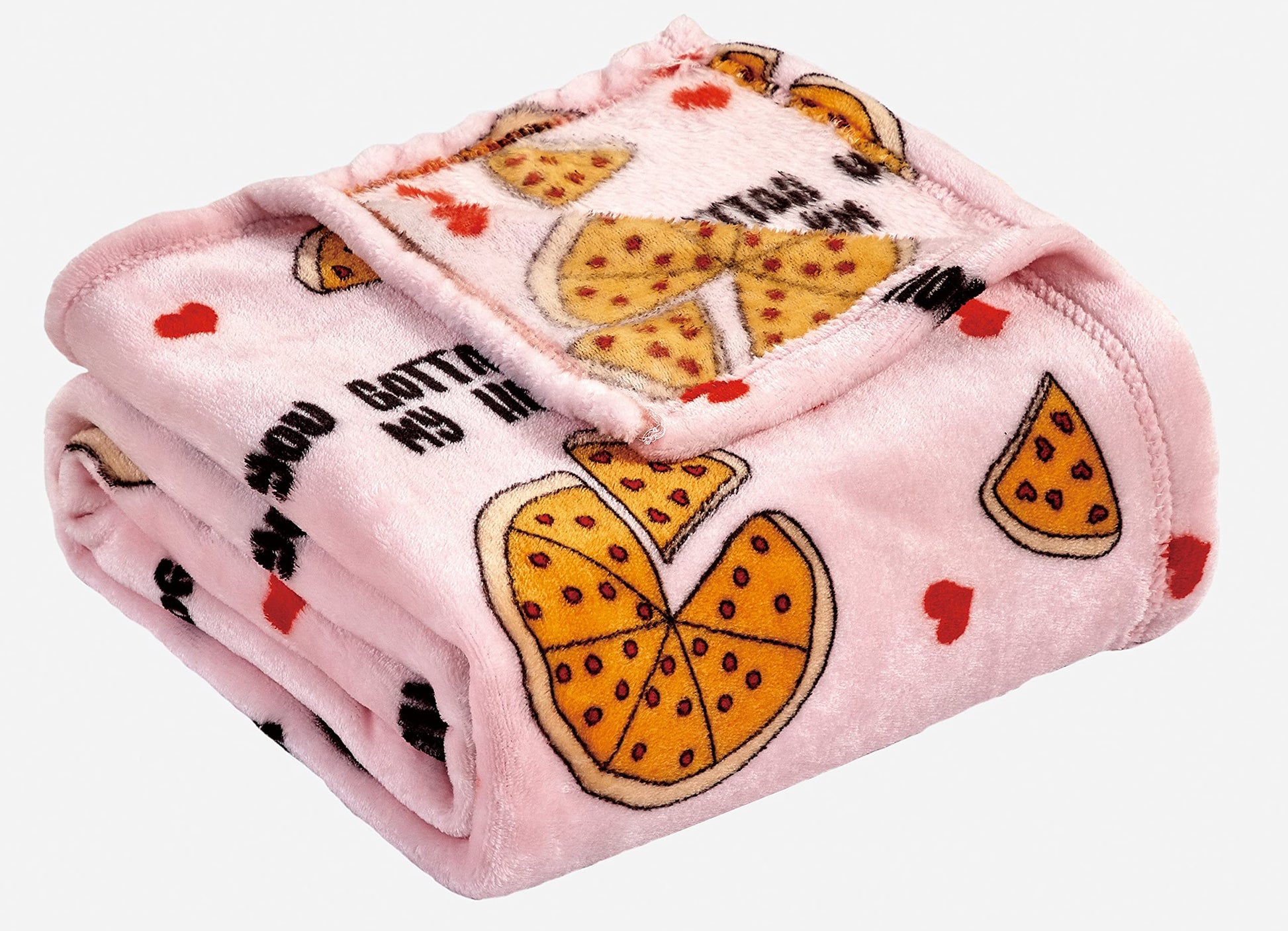 Decor&More Summertime Fun by Decor&More Extra Soft Throw Blanket (50 x 60) - Pizza My Heart - Best Buy Furniture