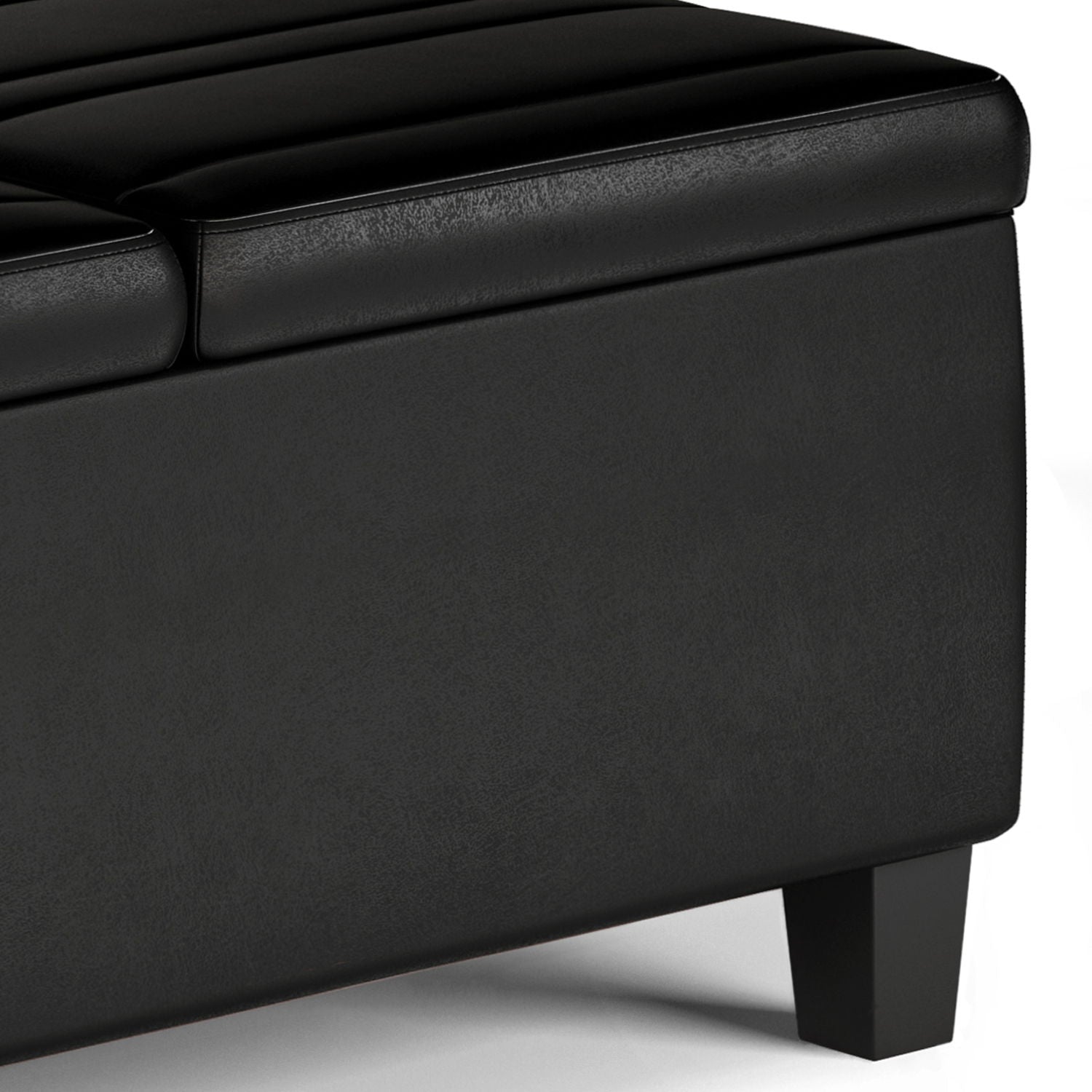 Ellis - Coffee Table Storage Ottoman Contemporary Design - Best Buy Furniture