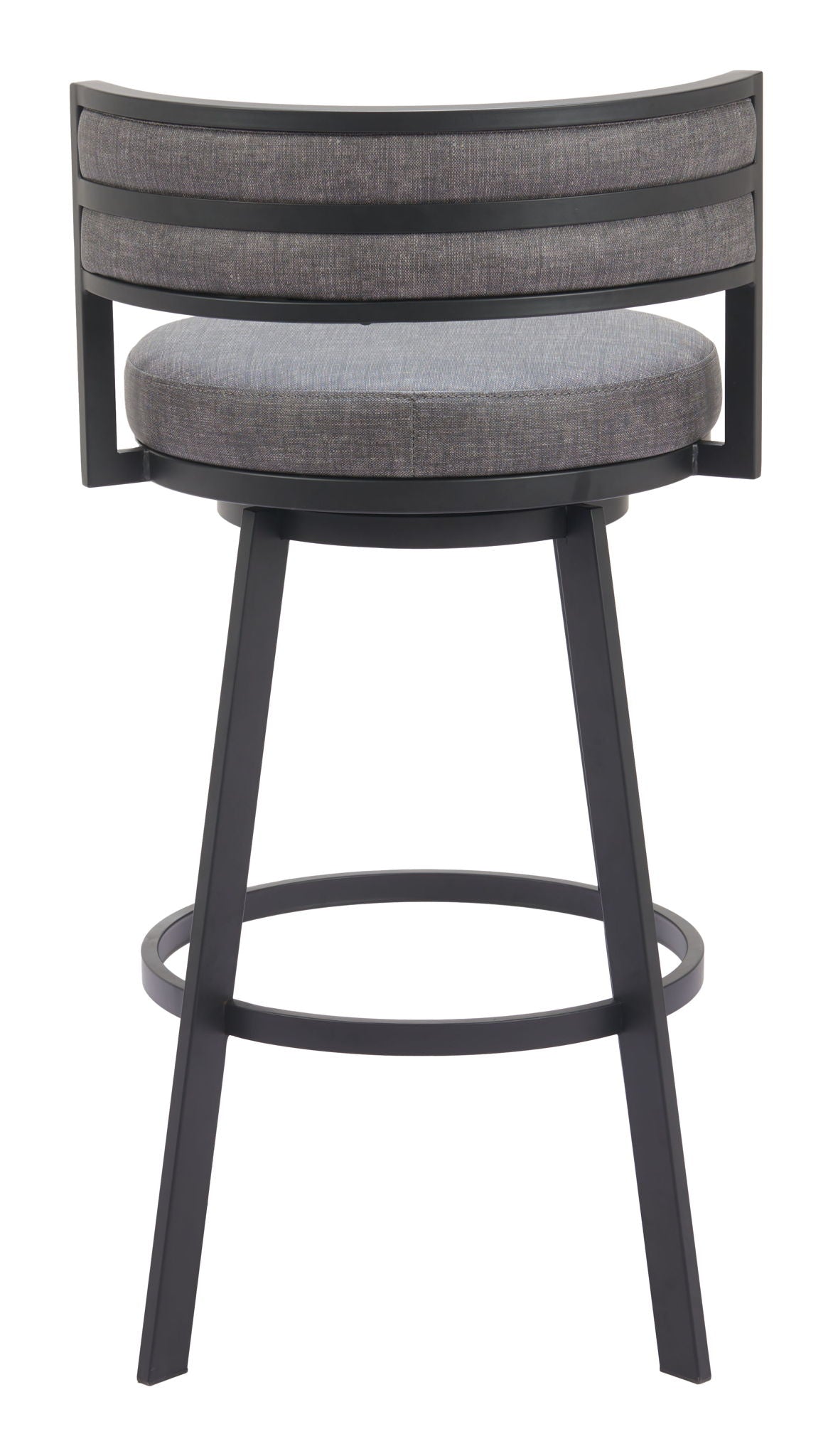 Gimsby - Swivel Barstool - Gray