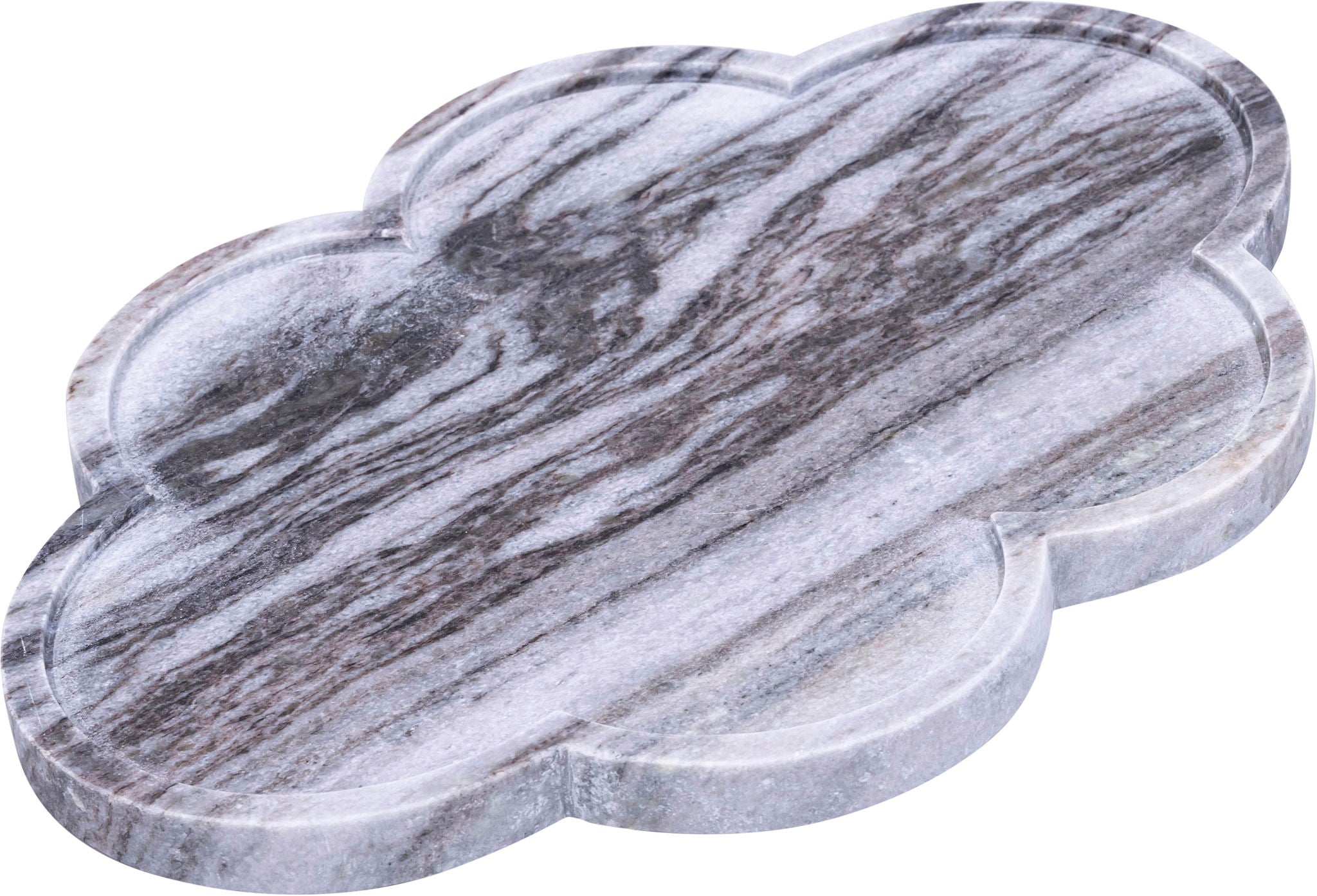 Rimini - Marble Clover Shaped Tray