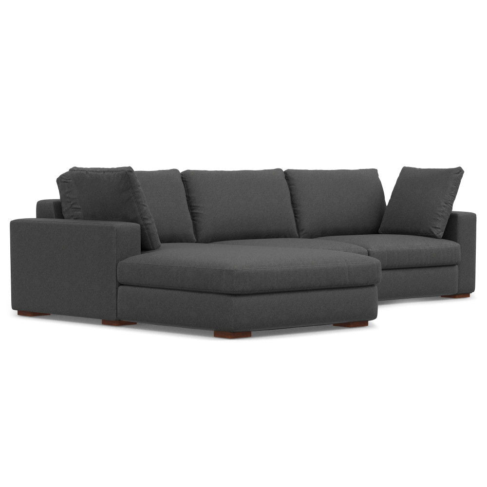 Charlie - Upholstered Deep Seater Sectional Sofa - Best Buy Furniture