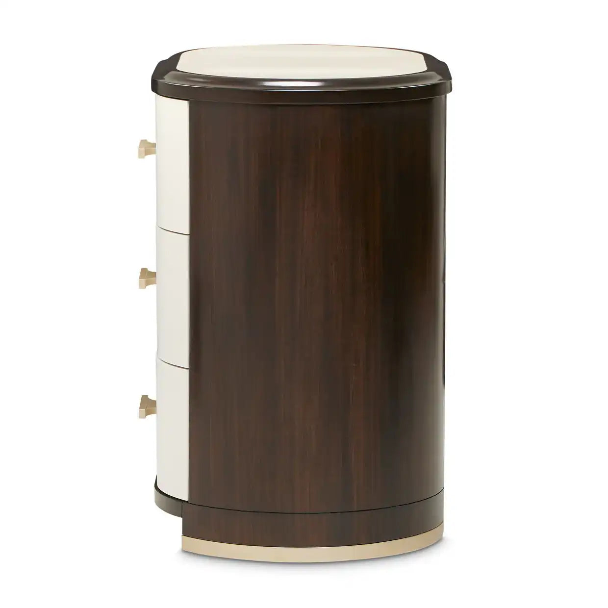 Paris Chic - Nightstand - Espresso Brown