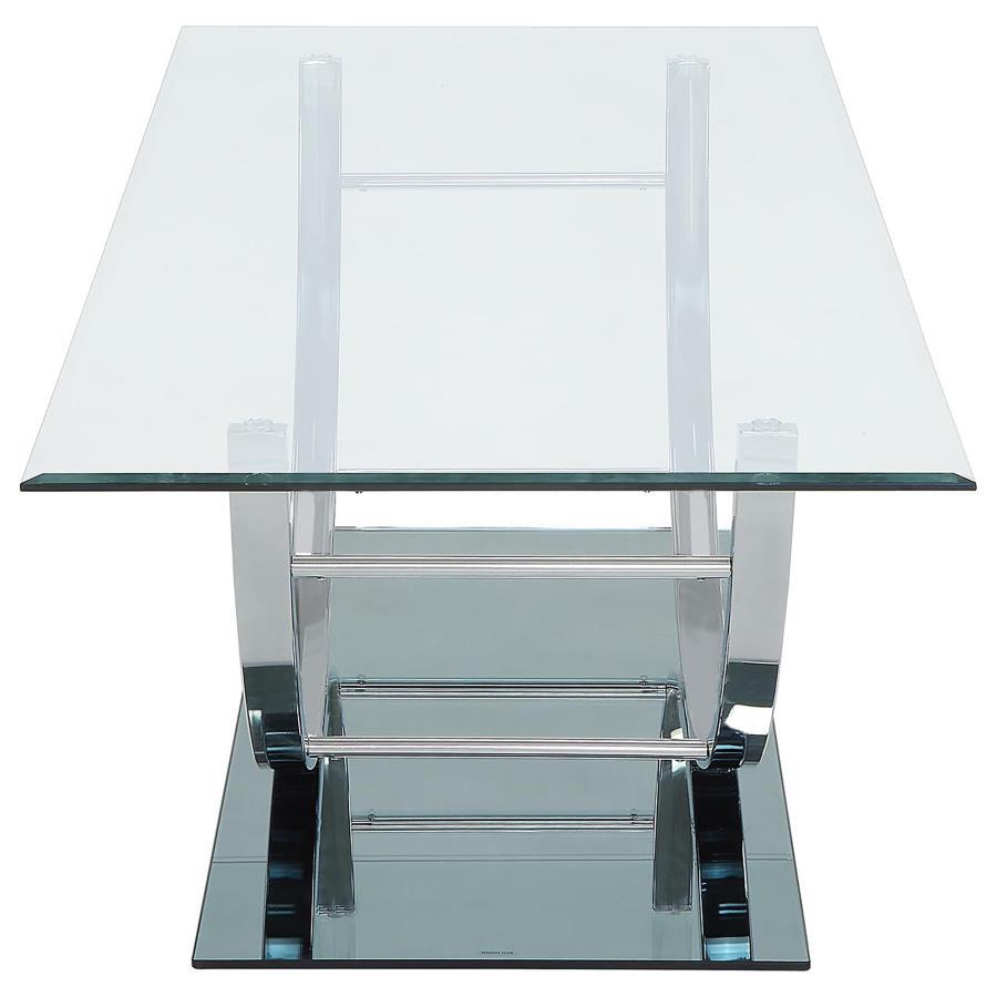 Danville - Glass Top Coffee Table Set