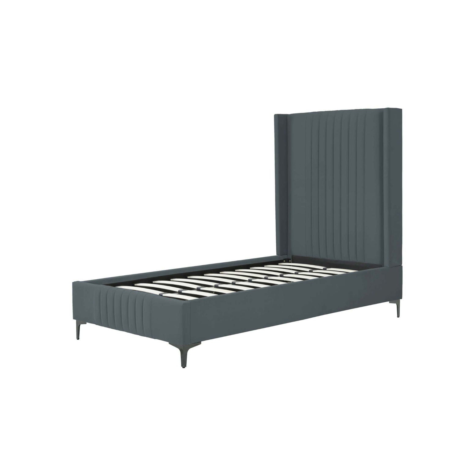 Promenade - Bed With Upholstered Headboard And Slats