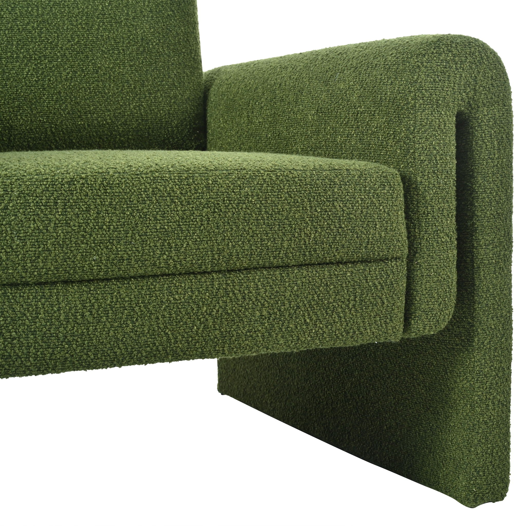 Modern Upholstered Accent Chair, Sturdy Support & Luxurious Comfort
