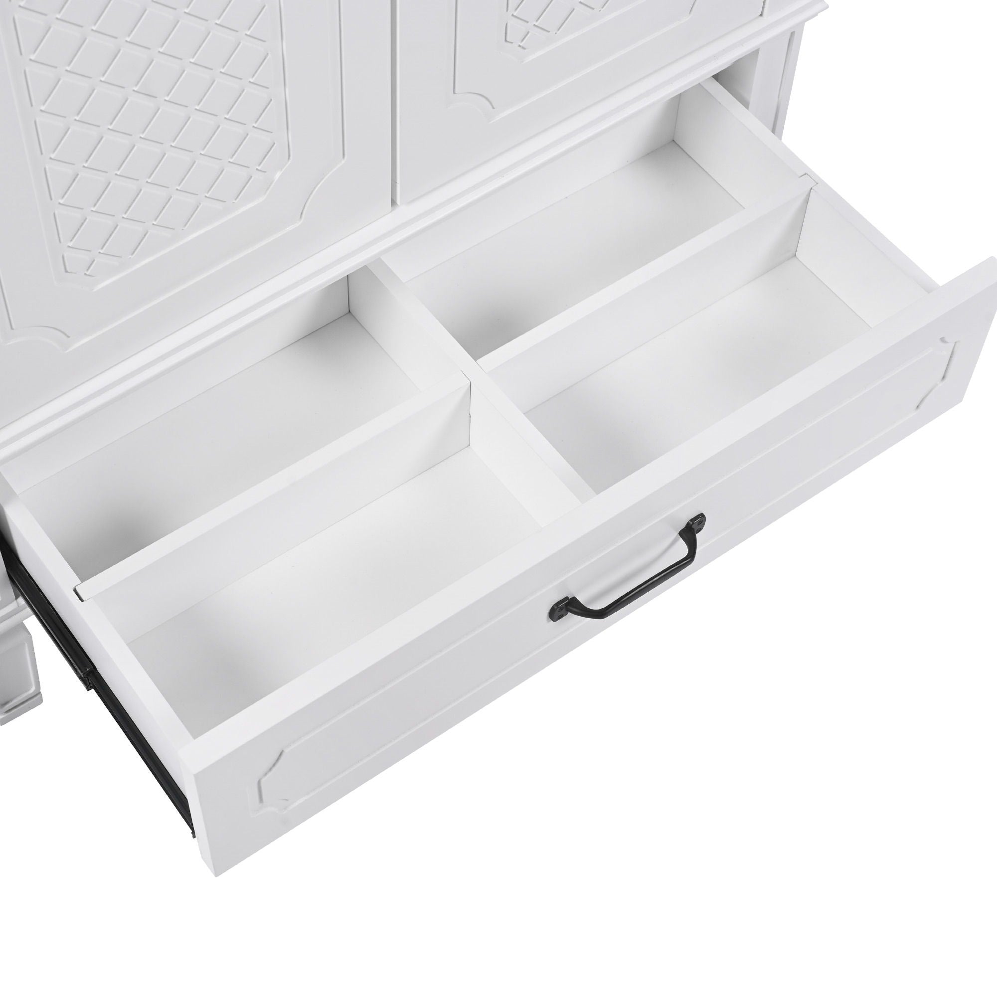 Vintage Style Bathroom Vanity With Sink, Multi Functional Storage, Soft-Closing Door - Best Buy Furniture