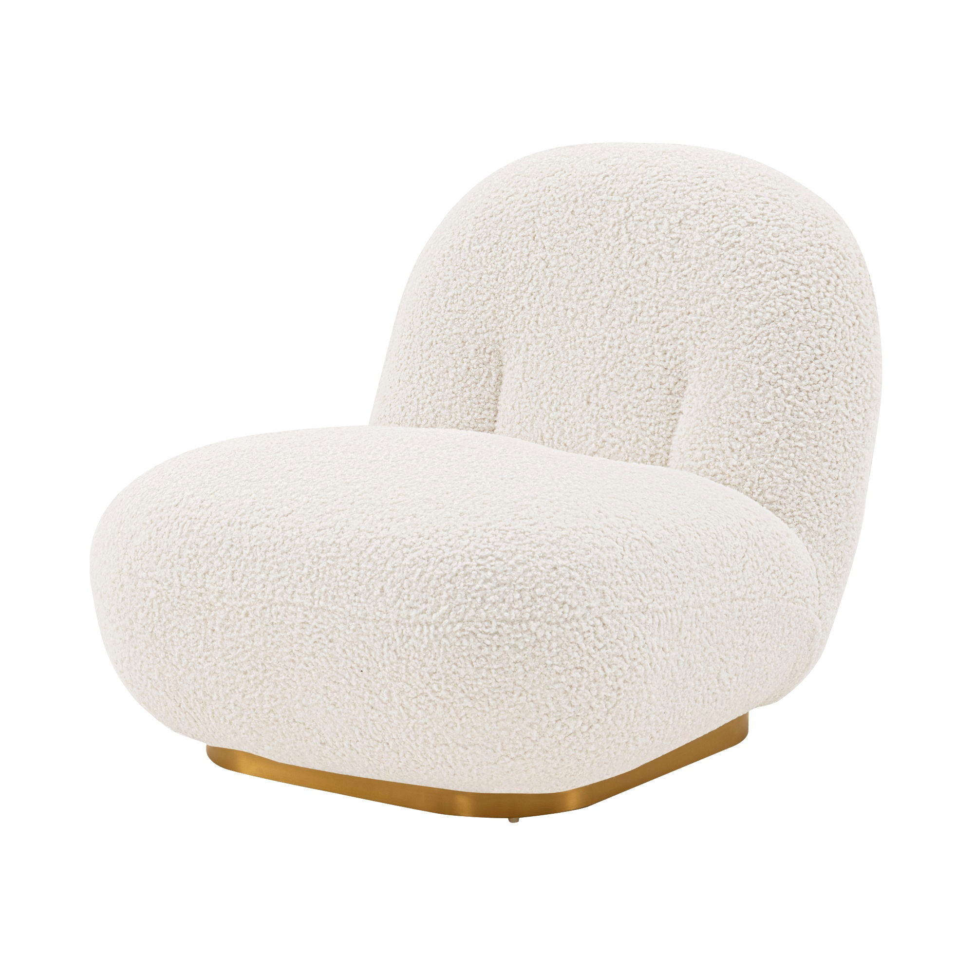 Edina - Lounge Accent Chair - White