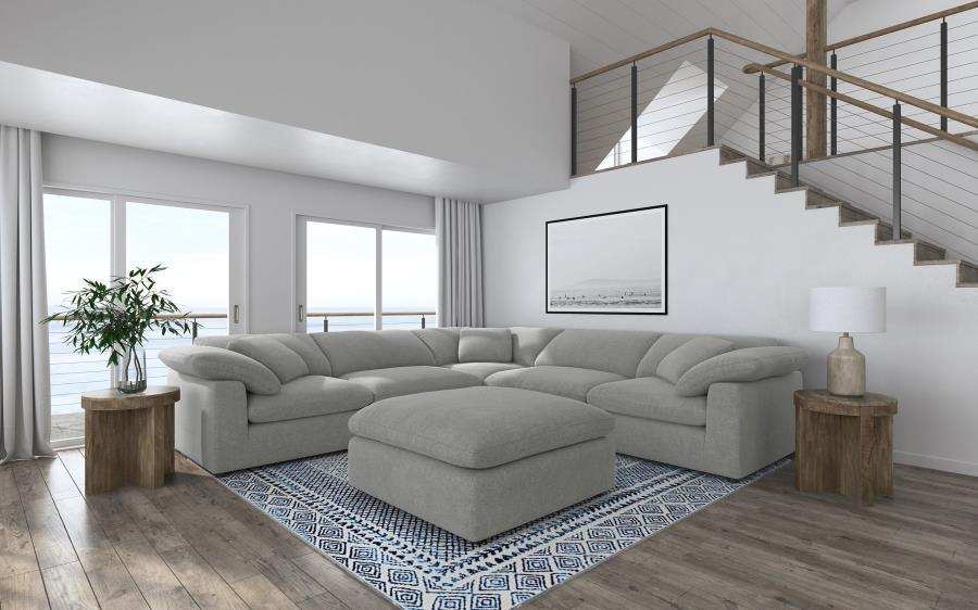 Raleigh - Boucle Upholstered Modular Sectional