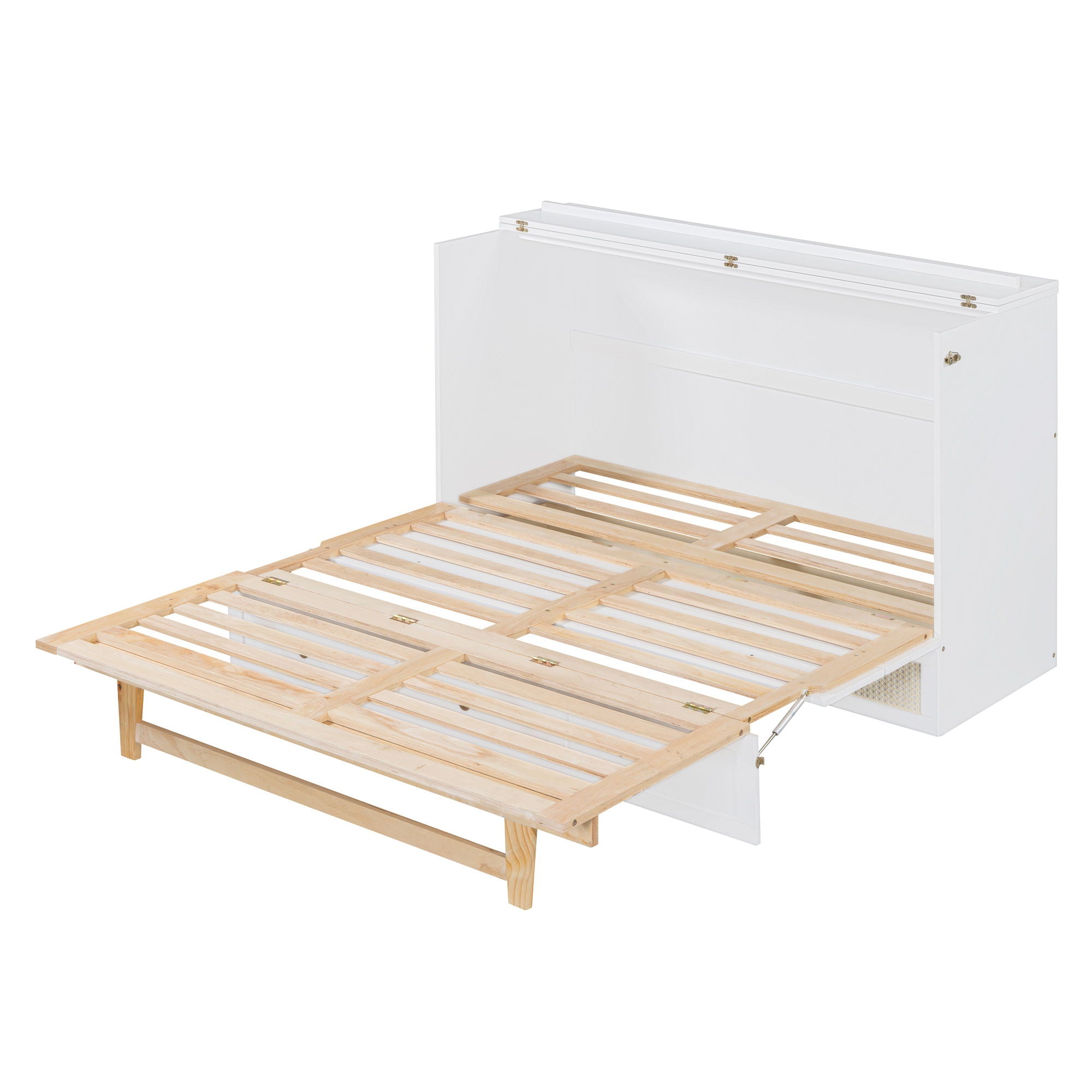 Murphy Bed With Large Drawers, Space Saving Design