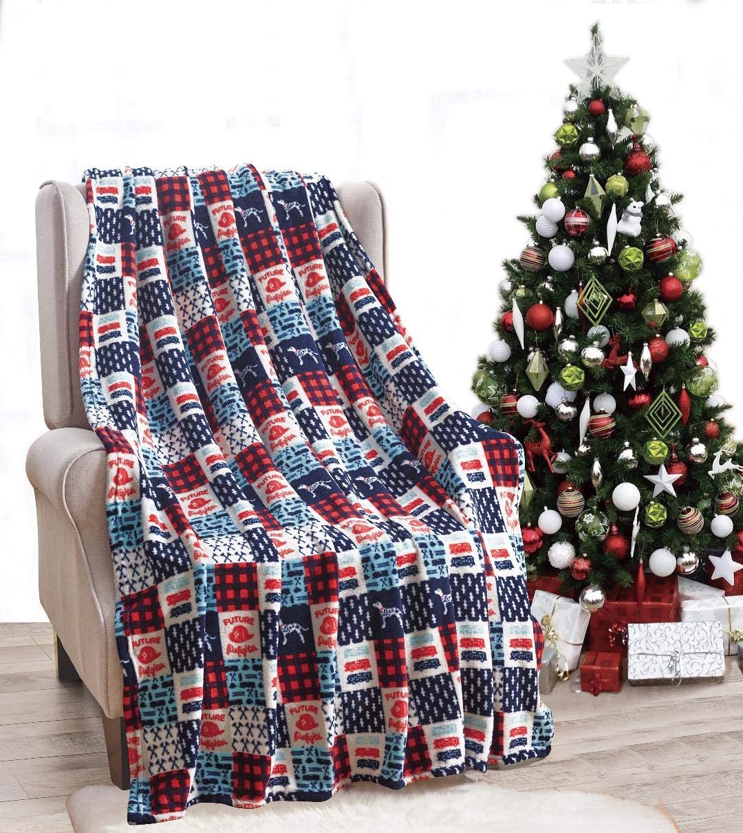 American pride collection microplush throw blanket (50" x 60")