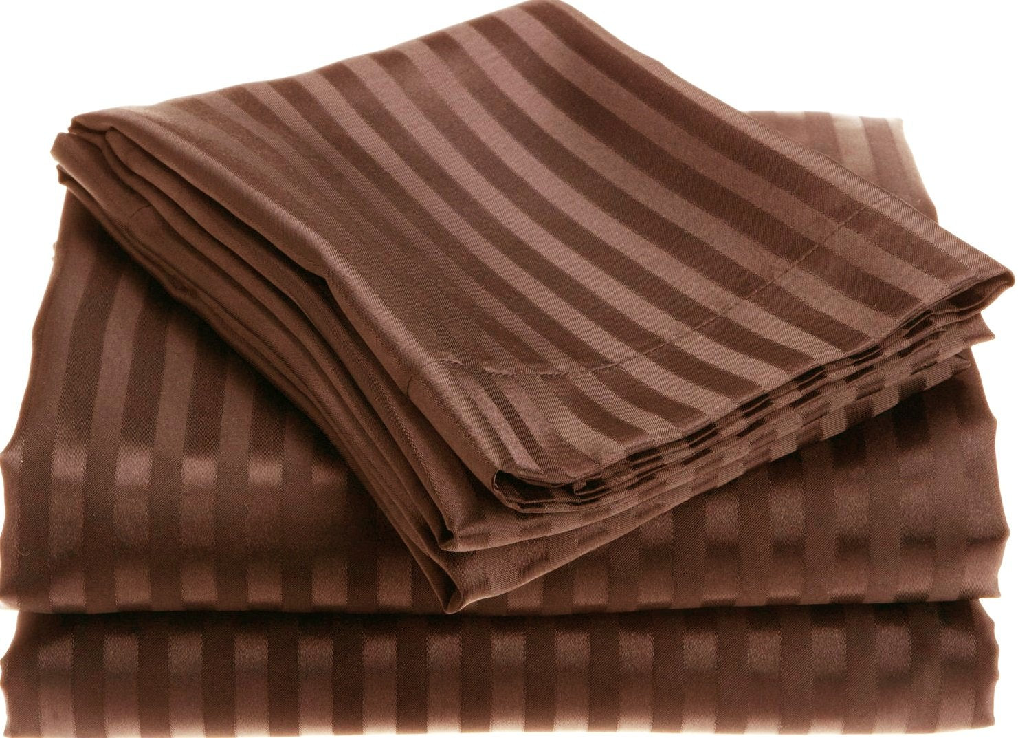 NobleHouse 1800 Series Wrinckle Resistant Embossed Stripe Sheet Set - Best Buy Furniture