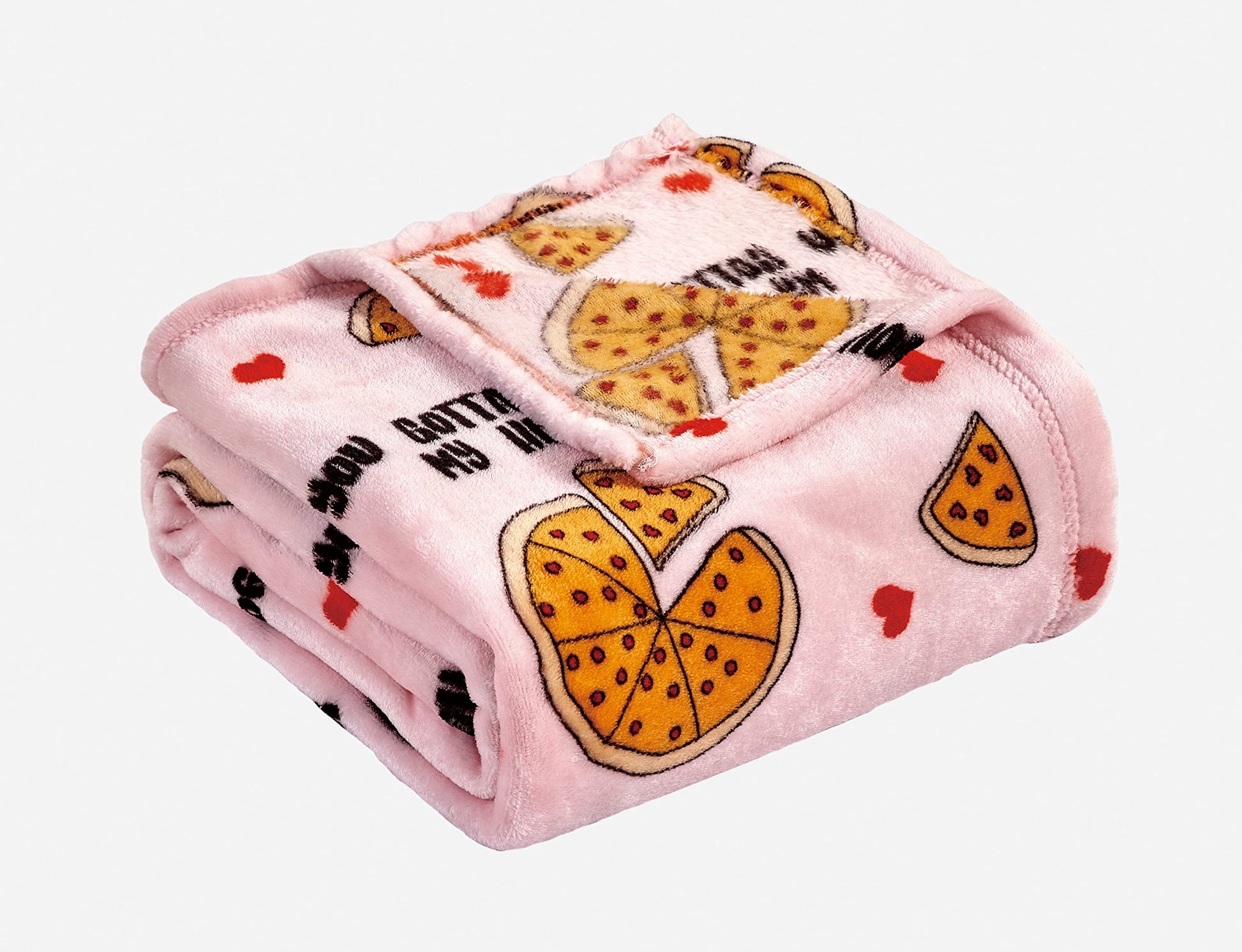 Decor&More Summertime Fun by Decor&More Extra Soft Throw Blanket (50 x 60) - Pizza My Heart - Best Buy Furniture