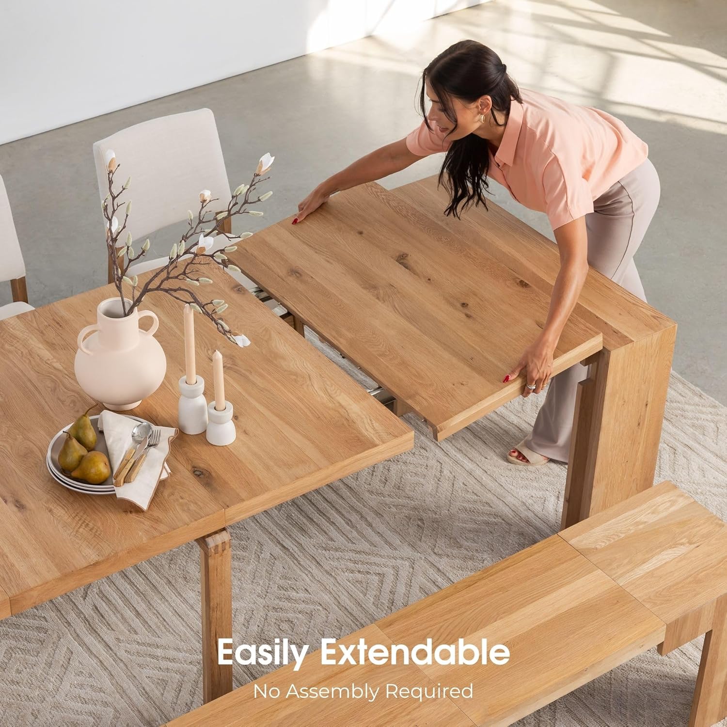 Transformer Extendable Dining Table