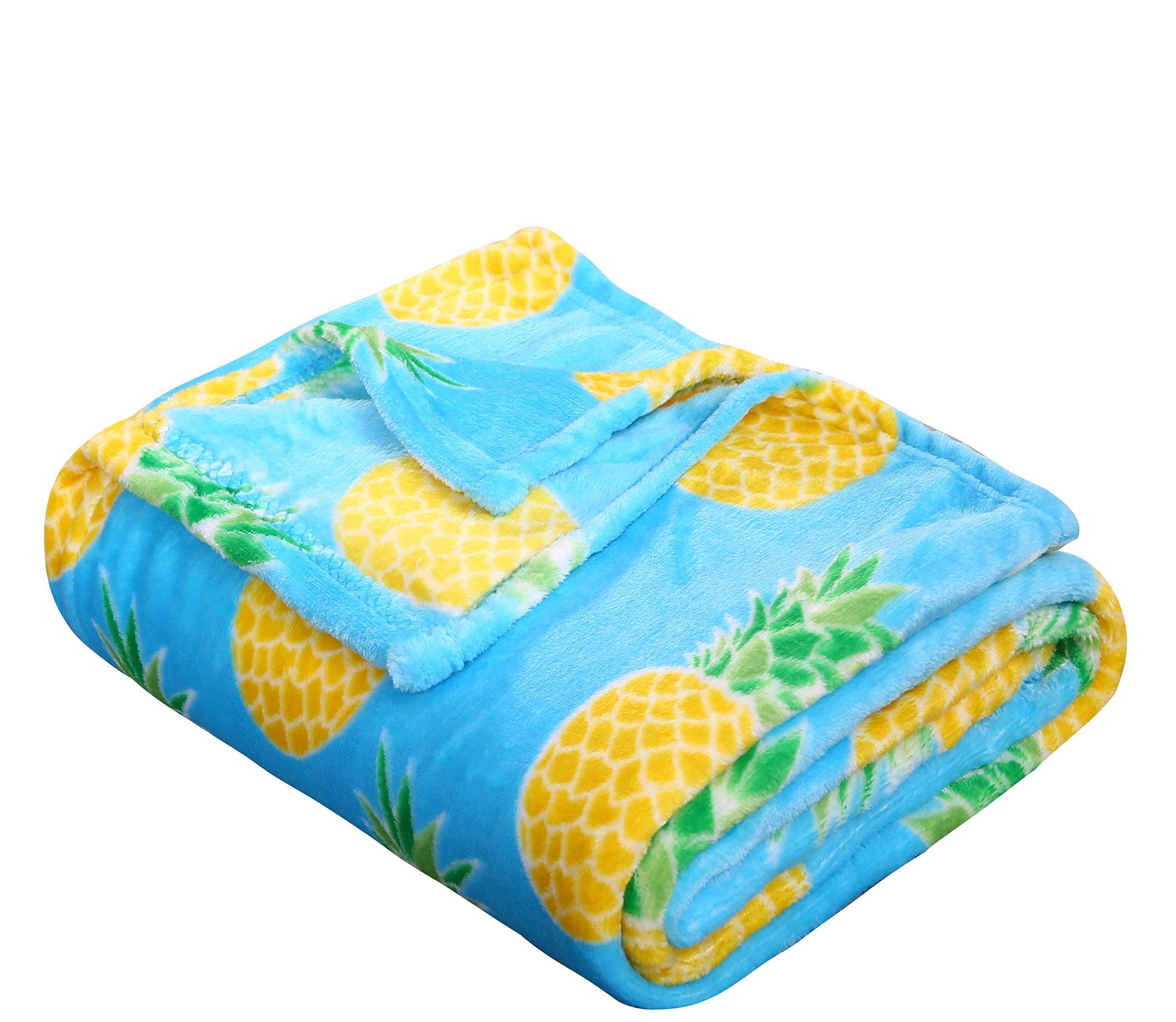 Decor&More Tropical Summer Novelty Velvet Fleece Throw Blanket (50" x 60") - Best Buy Furniture