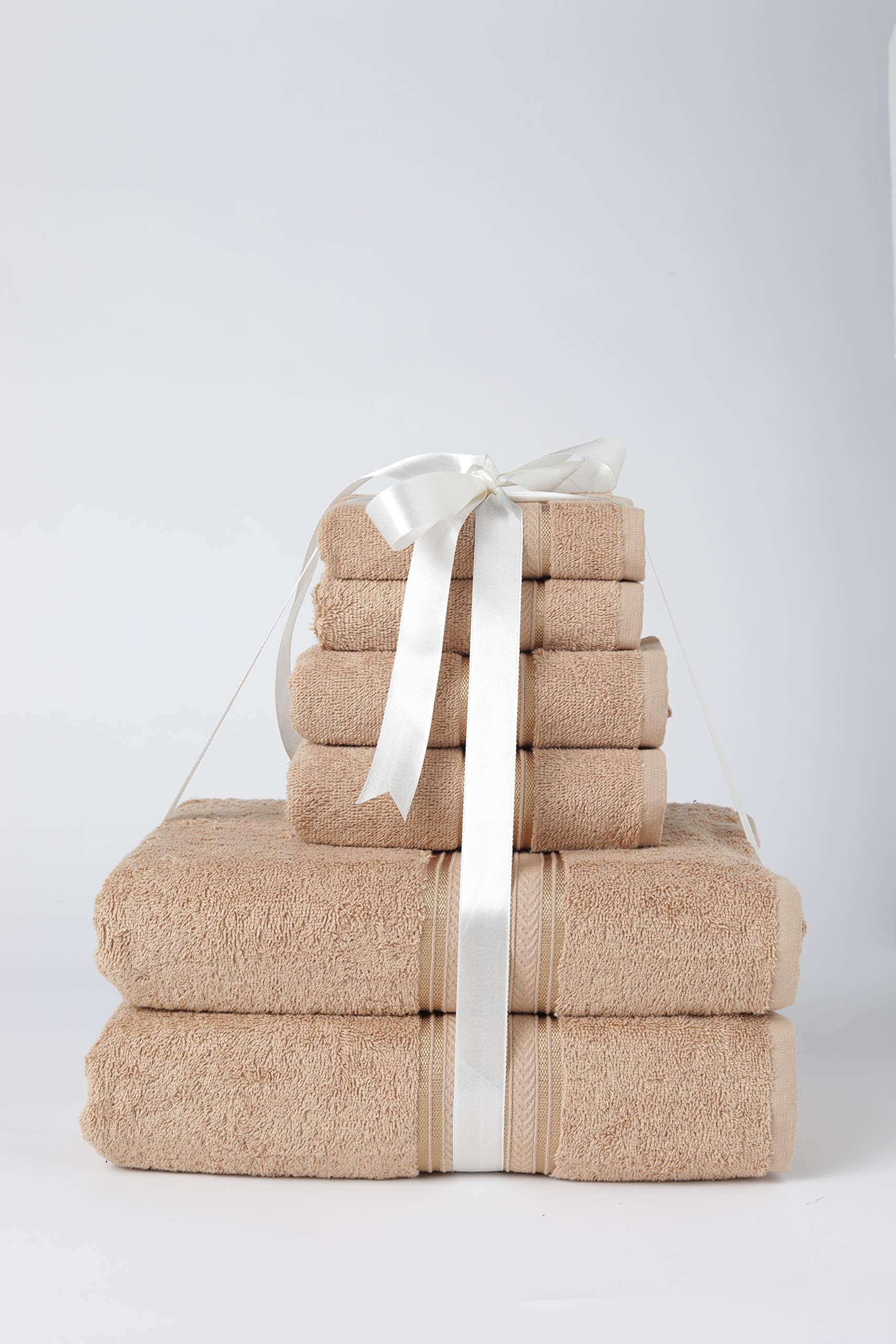 Faith, Hope, Love Home Decor Bathessentials 100% Cotton Extra Heavy 6 Piece Bath Towel Set - Best Buy Furniture