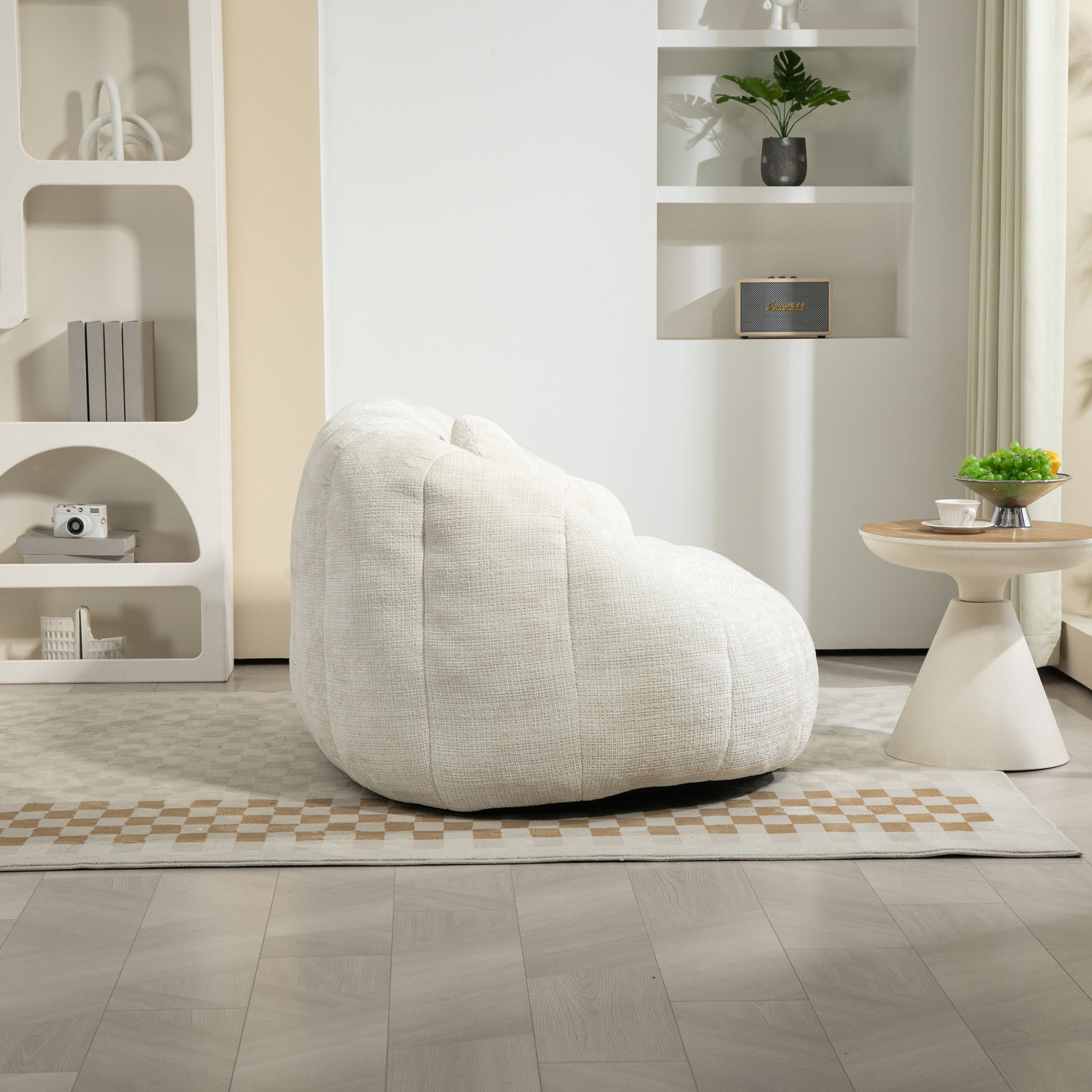 Bean Bag Lazy Sofa Durable Comfort Lounger High Back Bean Bag Chair Couch