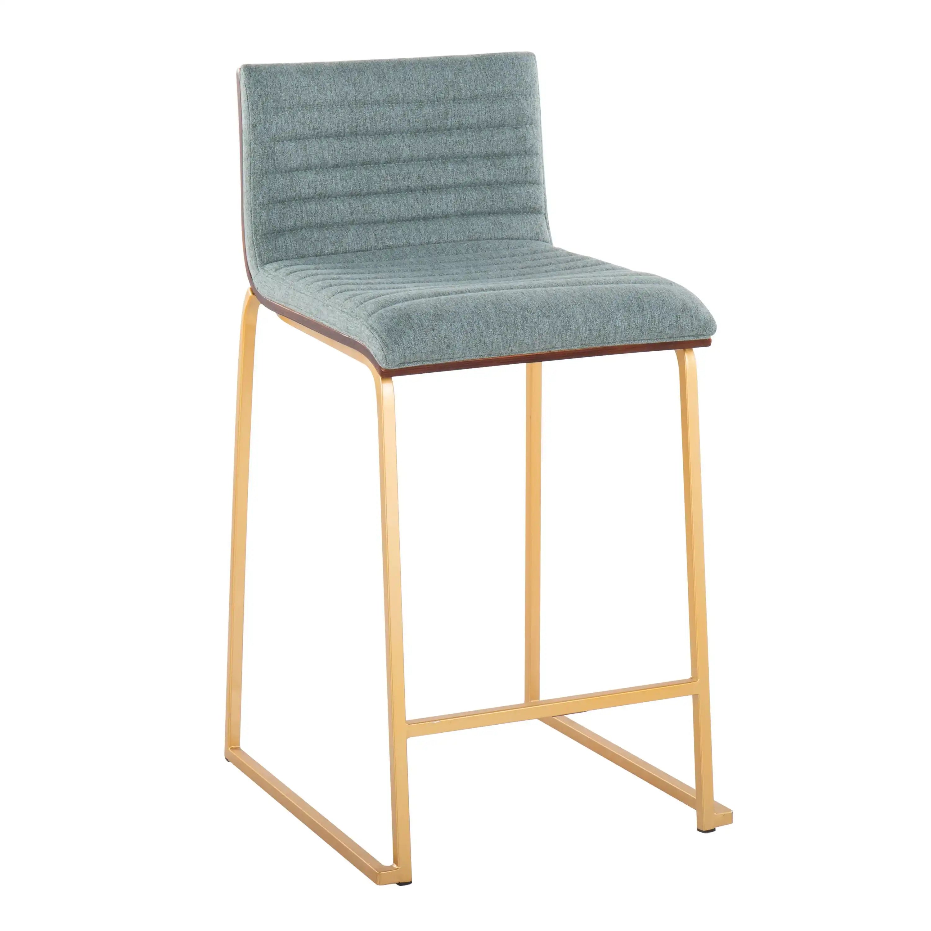 Mason Mara - Contemporary Design Fixed Height Counter Stool (Set of 2) - Best Buy Furniture