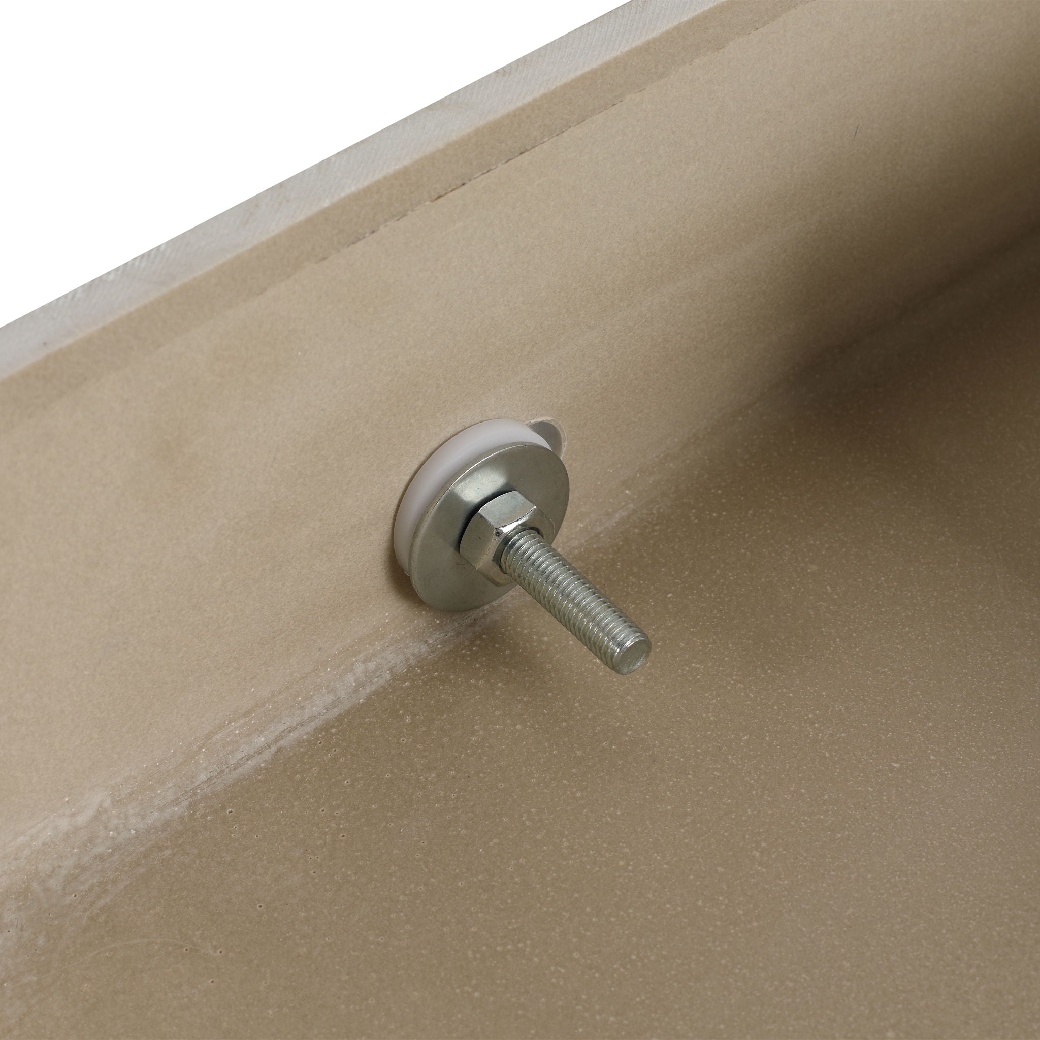 Modern Wall Mounted 30 Inch Bathroom Vanity With Resin Sink And 2 Side Cabinet In Imitative - Imitative Oak