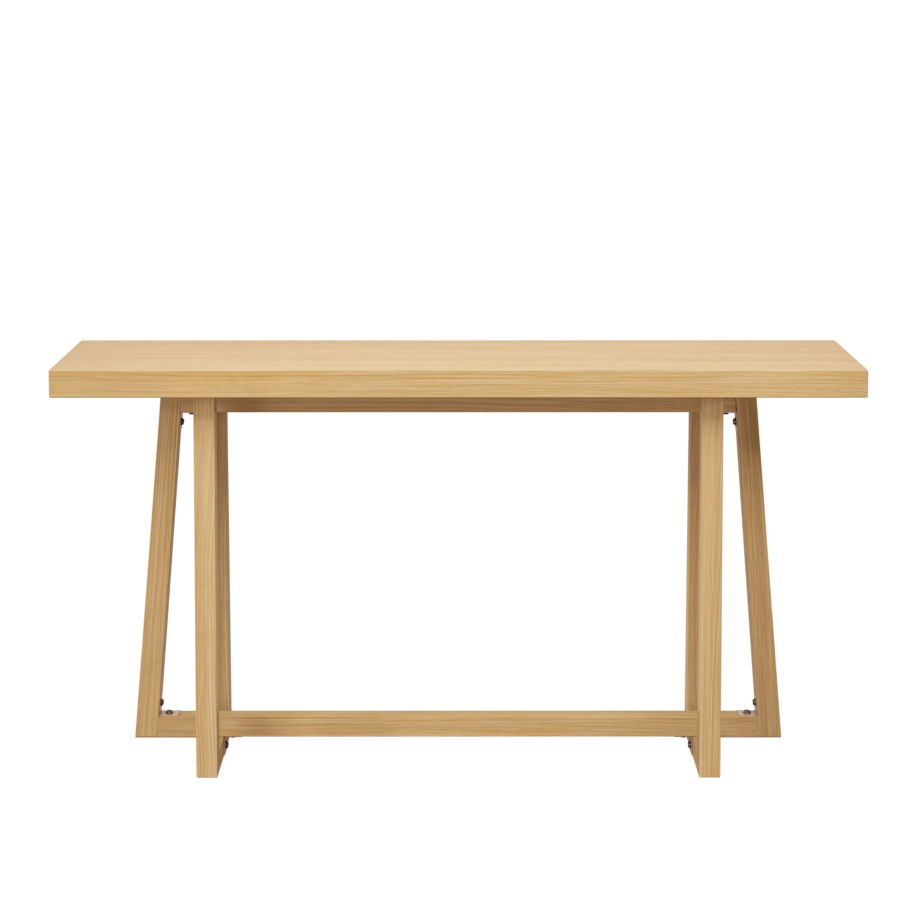 59.84'' Console Table - Natural Finish