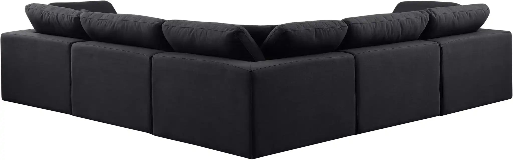 Comfy - 5 Piece Linen Modular Corner Sectional