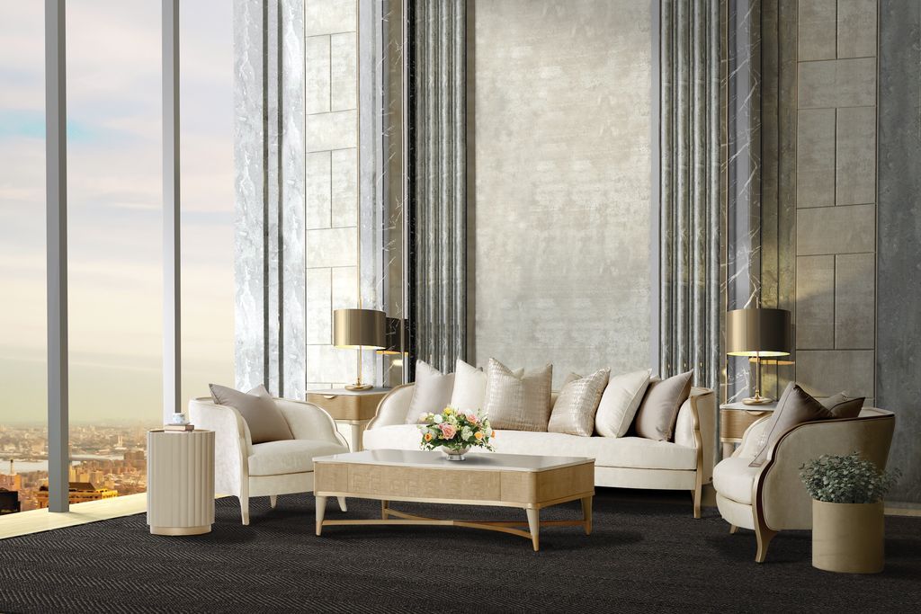 Malibu Crest - Sofa - Cloud White/Chardonnay