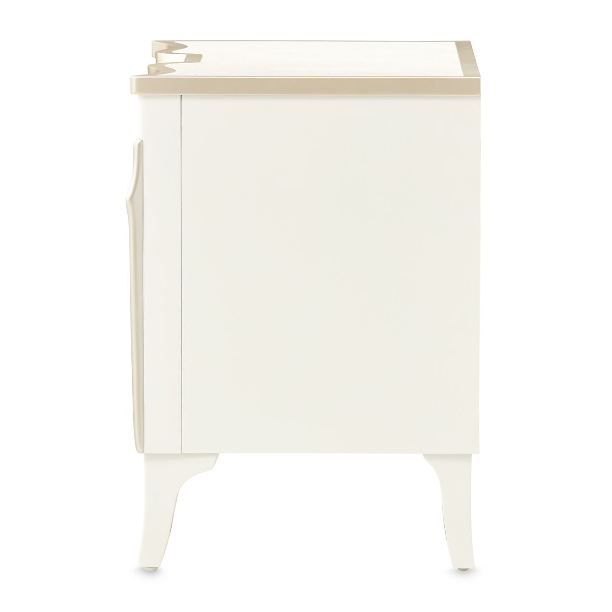 La Marisia - Nightstand - Creamy Pearl