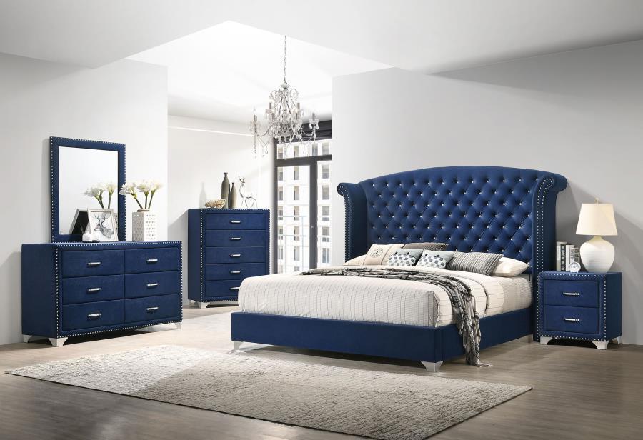 Melody - Upholstered Dresser Mirror - Best Buy Furniture