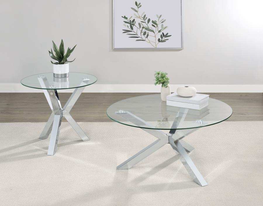 Kenzie - Round Coffee Table Set