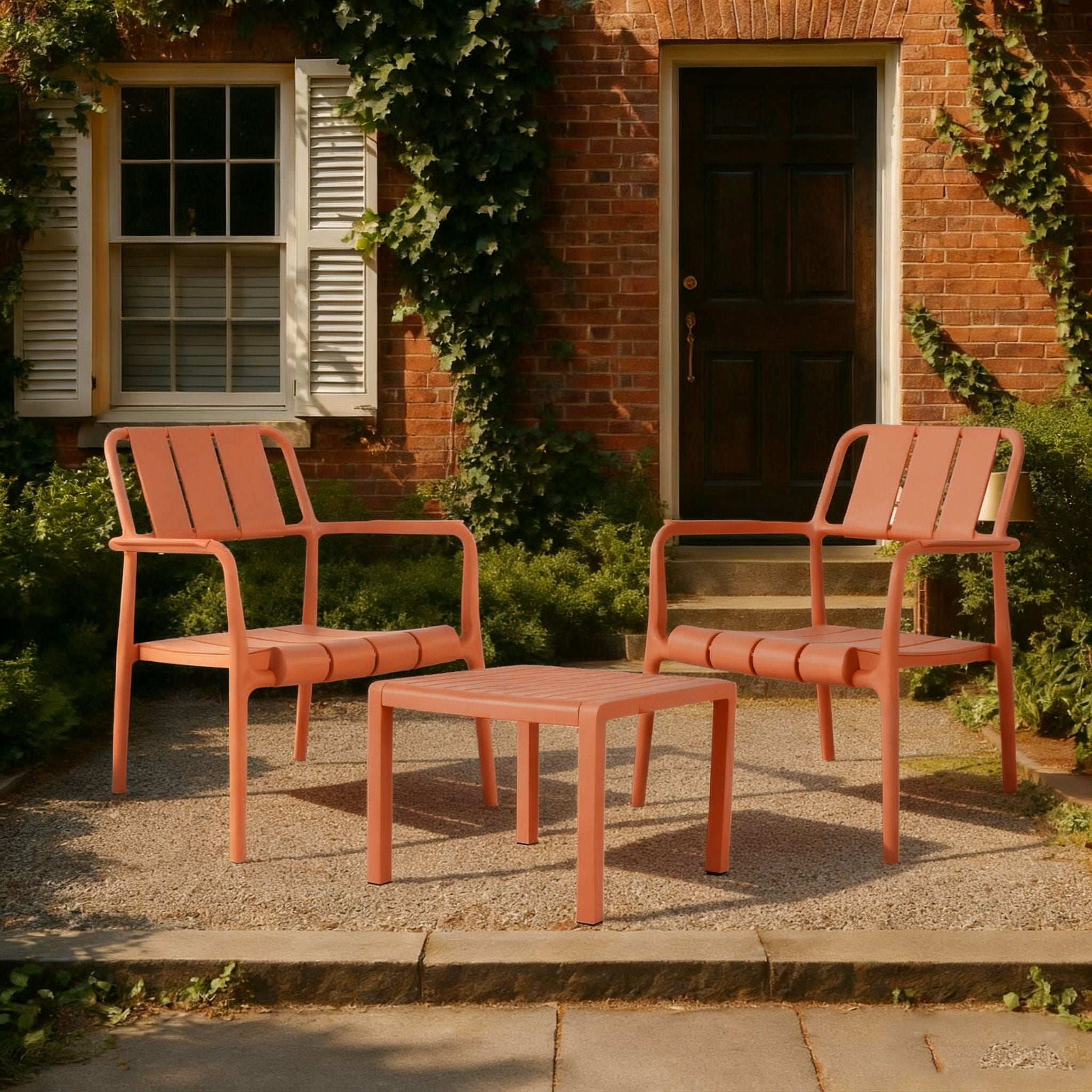 3 Piece Indoor / Outdoor Leisure Table And Chair Set