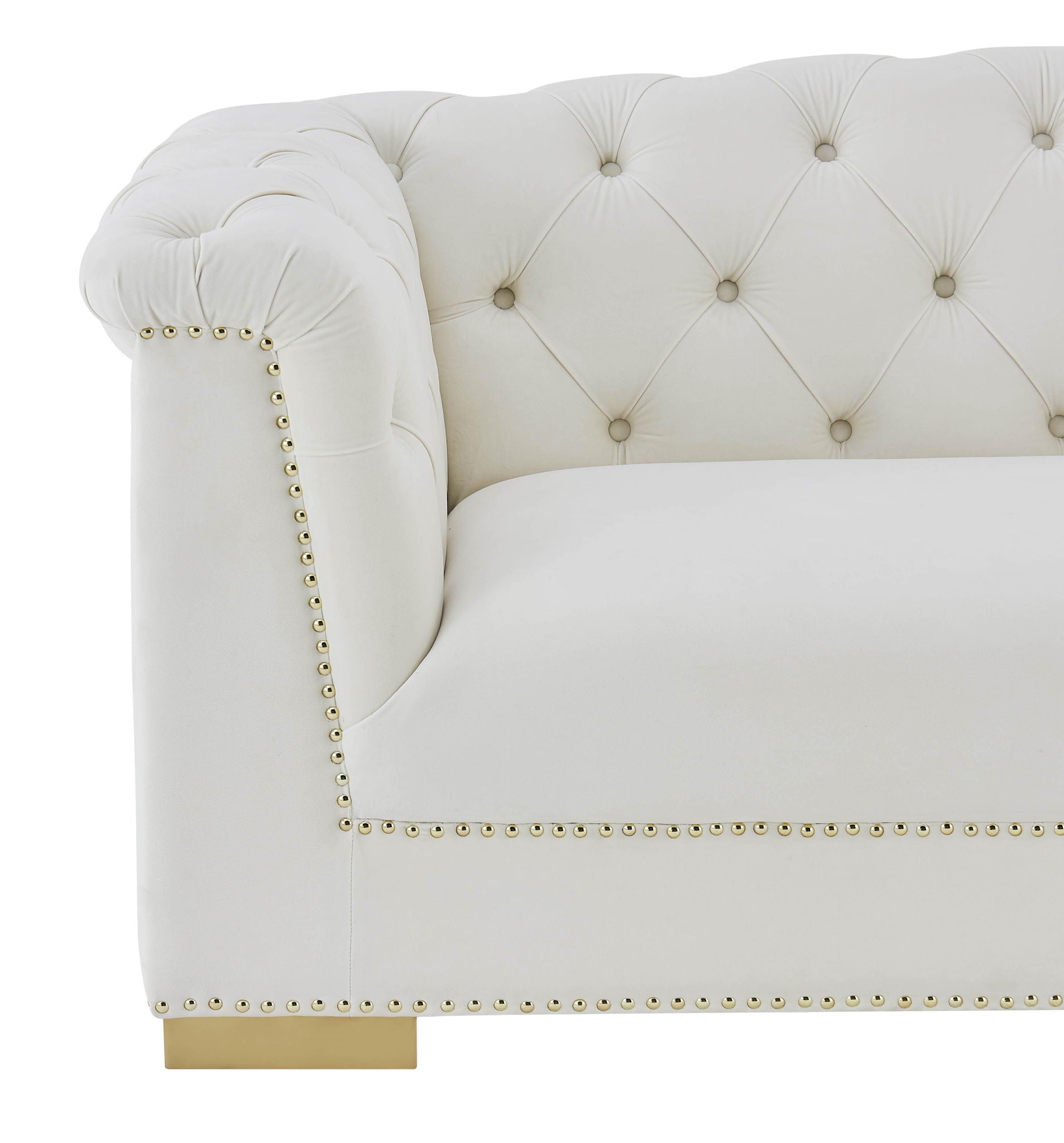 Farah - Velvet Loveseat