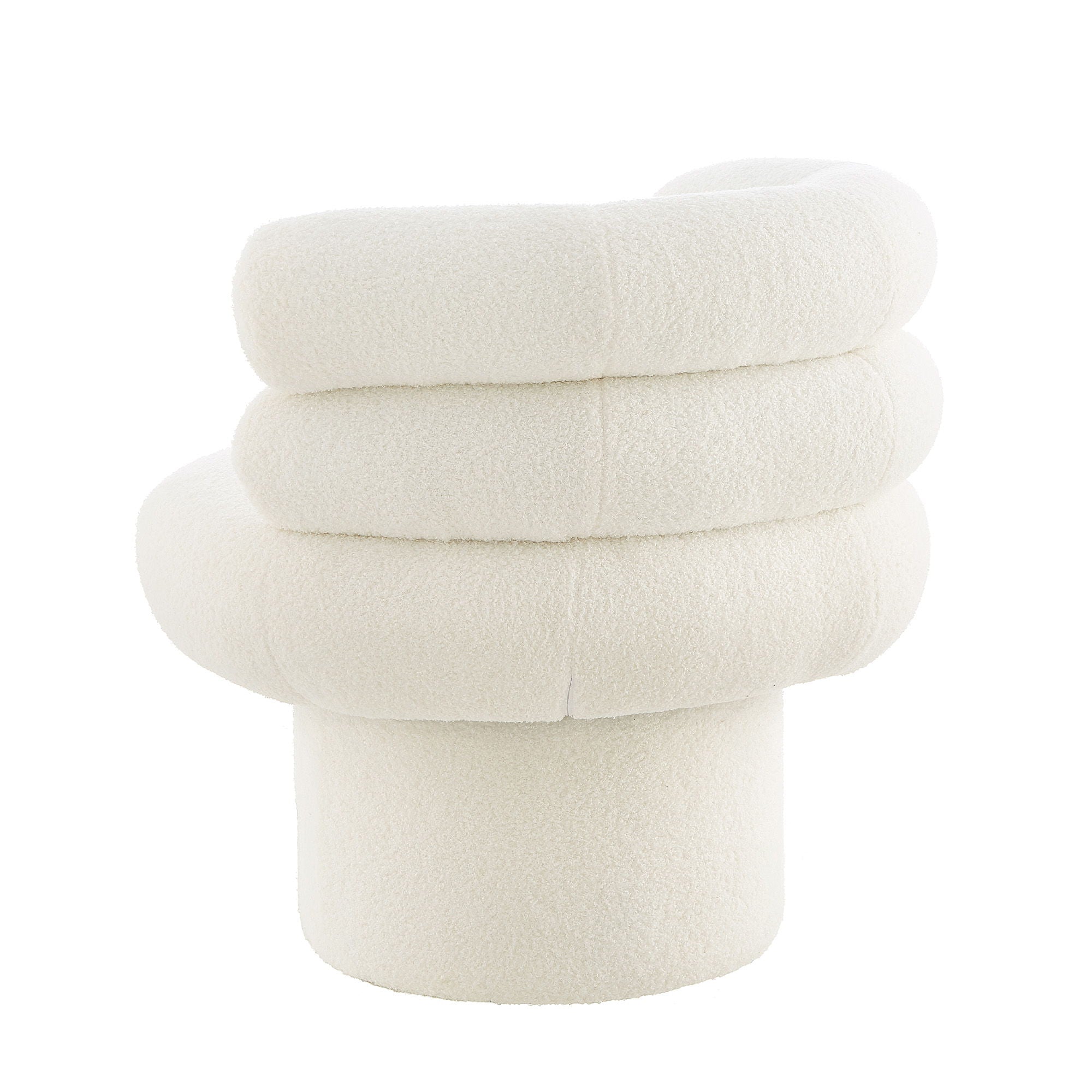 Round Swivel Accent Chair For Living Room