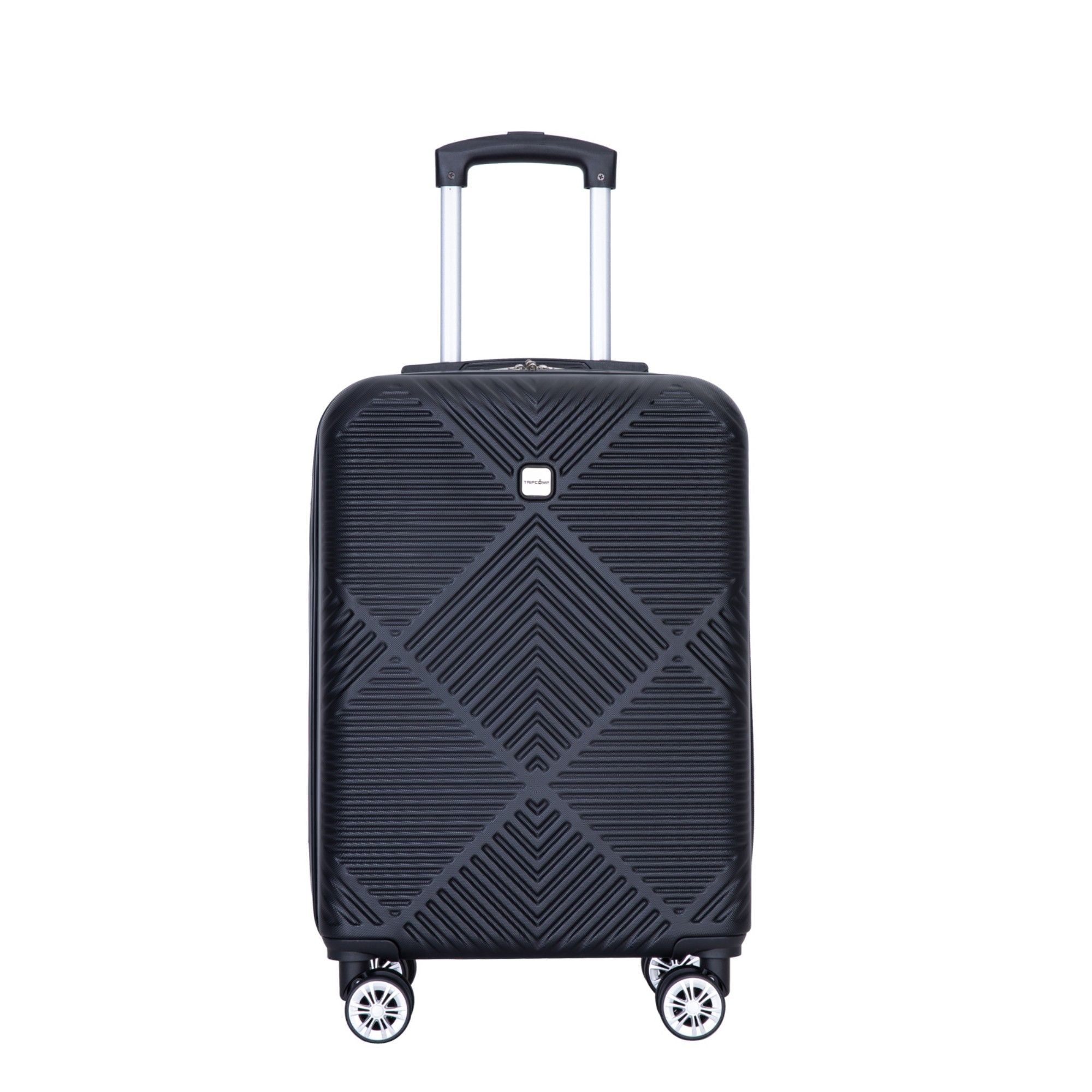 4 Piece Lightweight Suitcase, Makeup Box, Aircraft Wheels