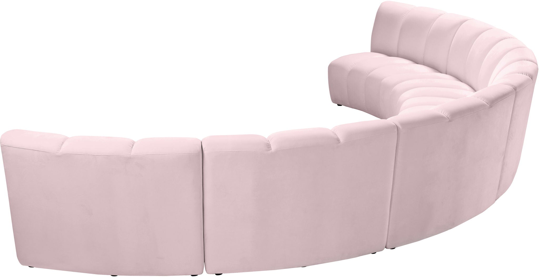 Infinity - 6 Piece Velvet Modular Sectional