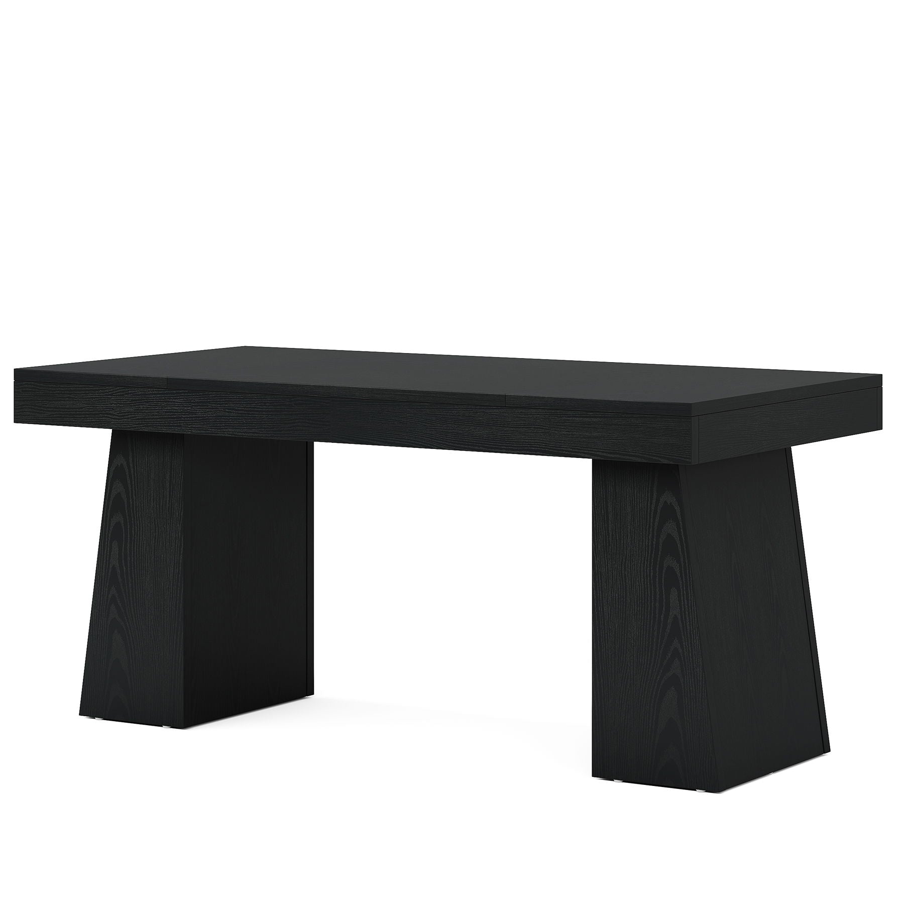 Executive Desk, Workstation With Double Trapezoid Base