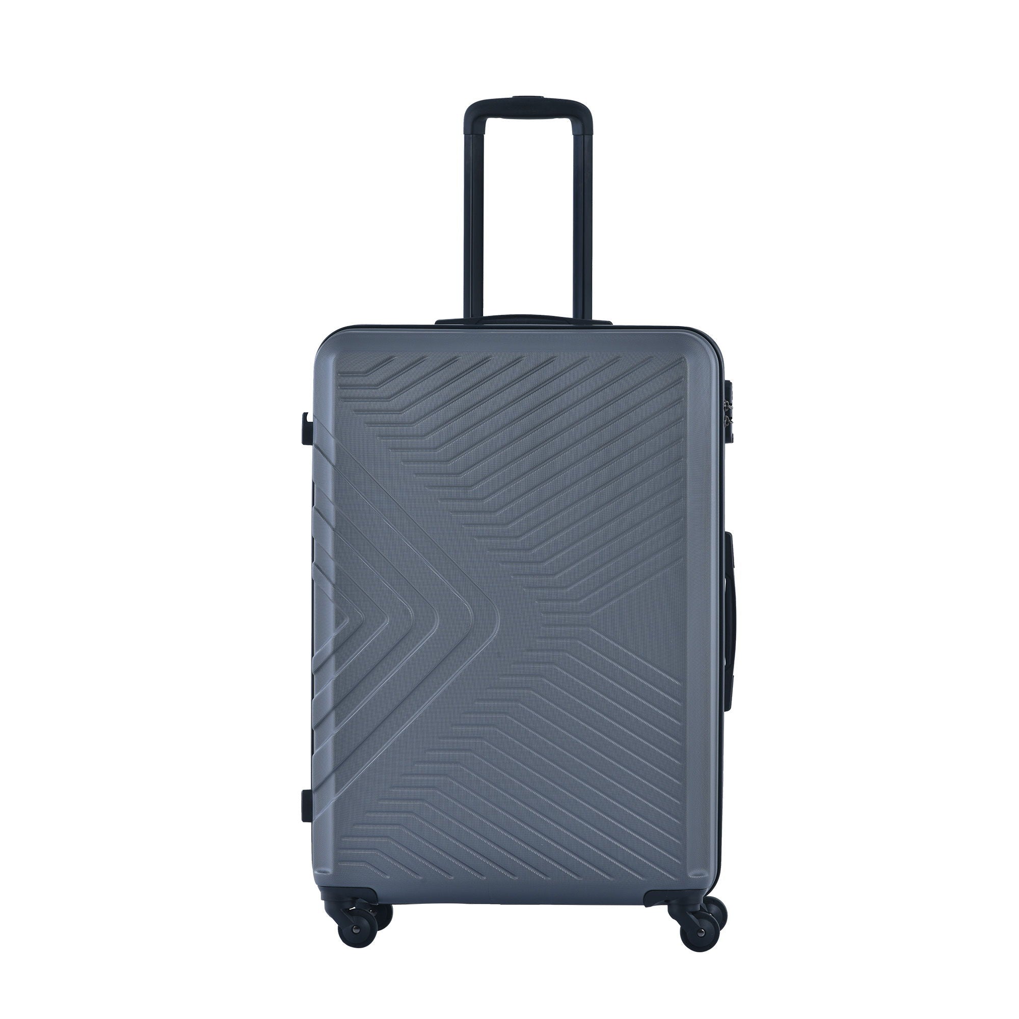 3 Piece Luggage Sets Lightweight Suitcase With Two Hooks, Spinner Wheels, Tsa Lock, Durable Hard Shell