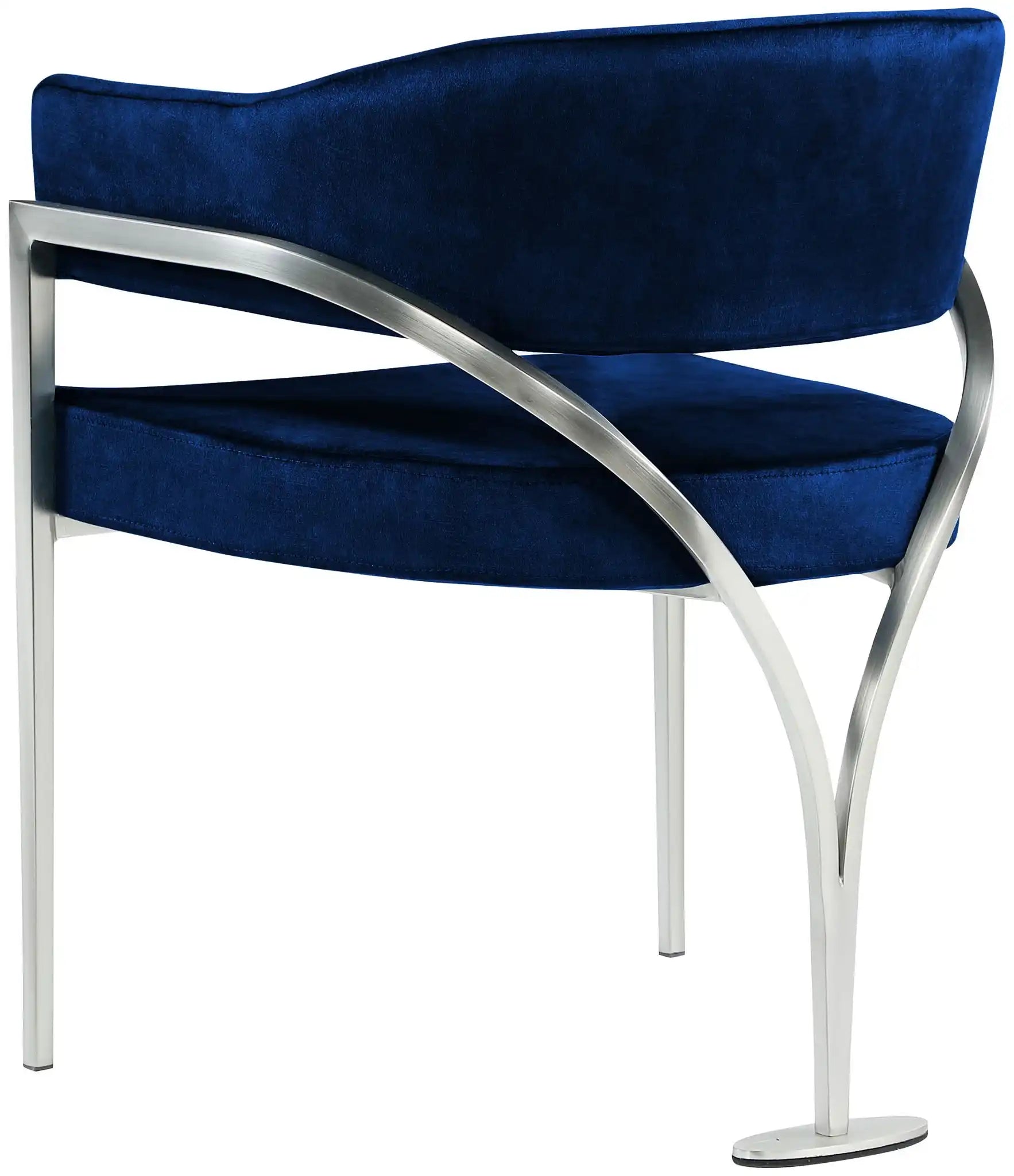 Madelyn - Dining Chair (Set of 2) - Brushed Chrome
