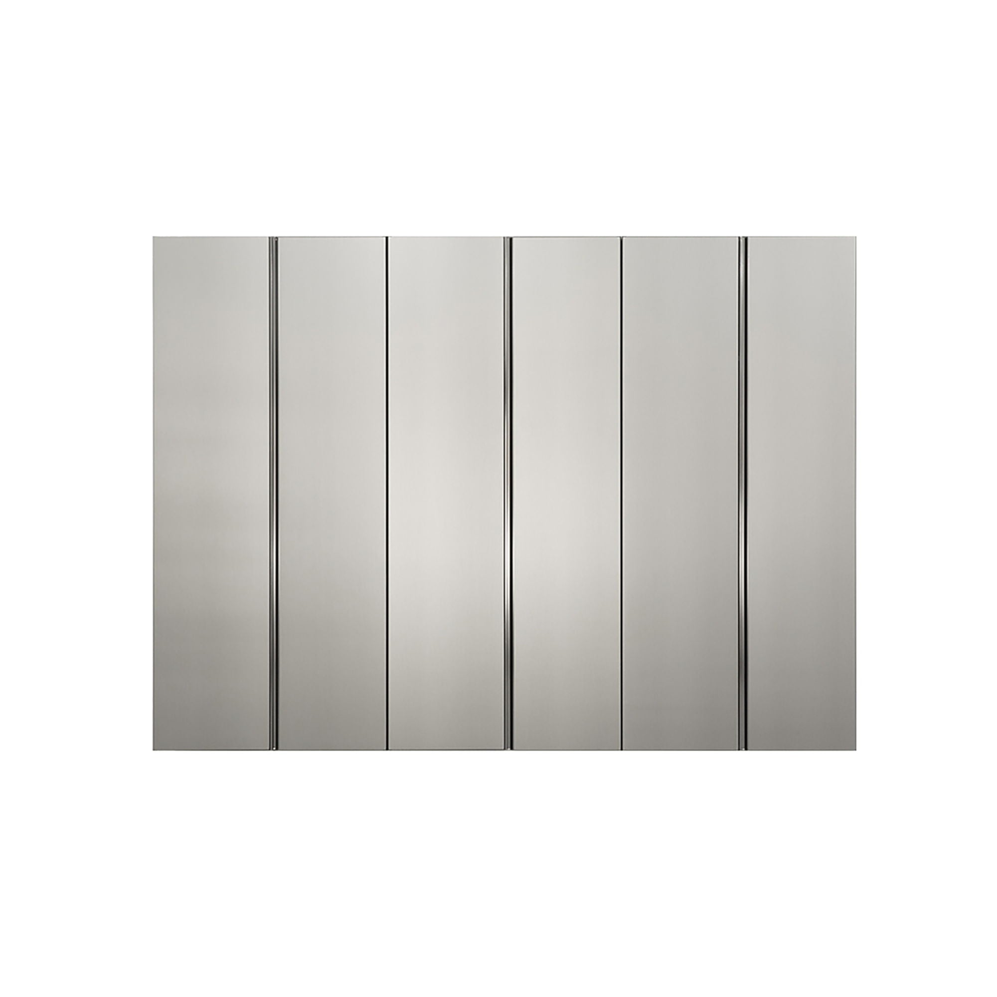 Nova - Series Garage Cabinet Set D, 3 Piece, Soft Closing, Wall Mounted - Metallic Gray