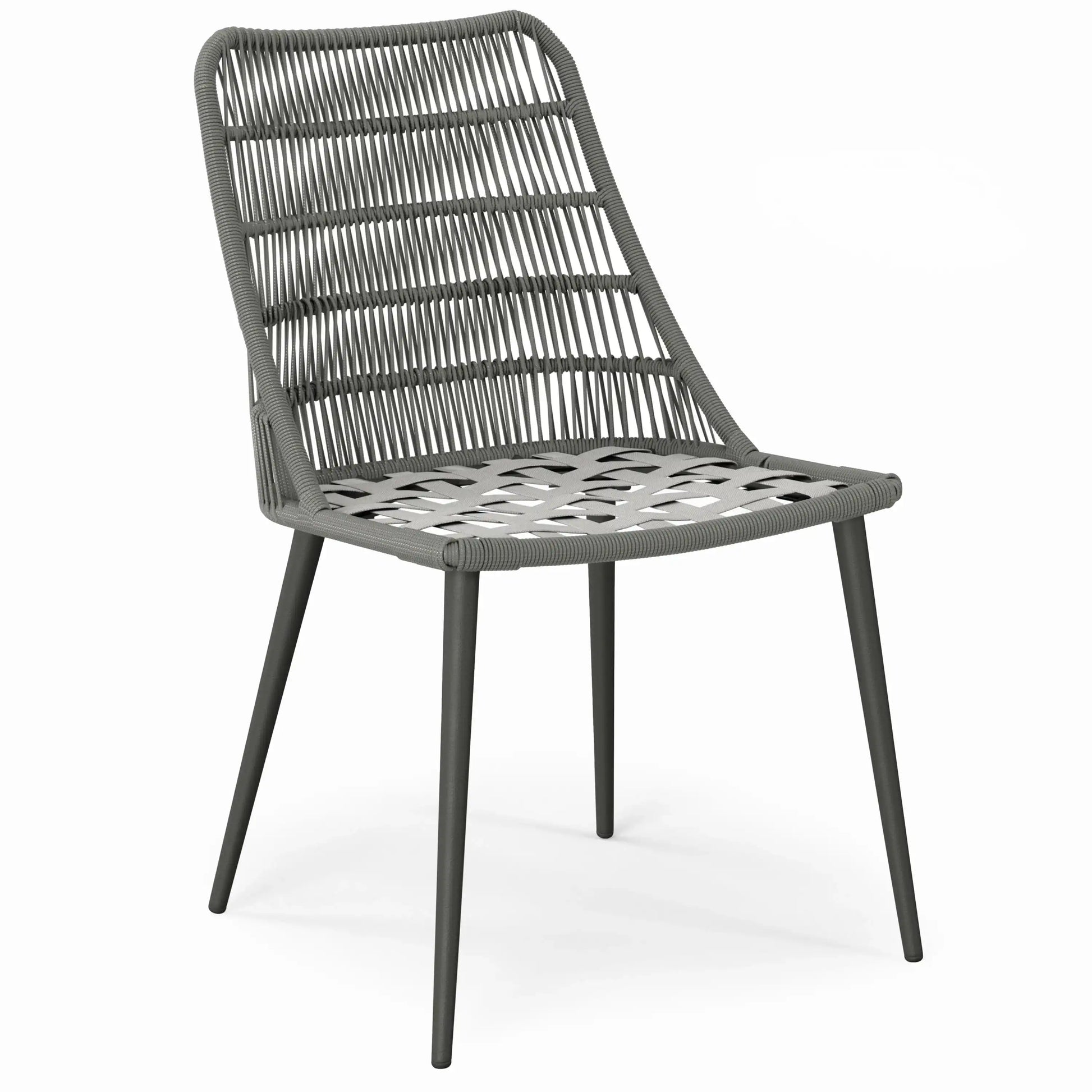 Beachside - Outdoor Dining Chair (Set of 2) - Gray - Best Buy Furniture