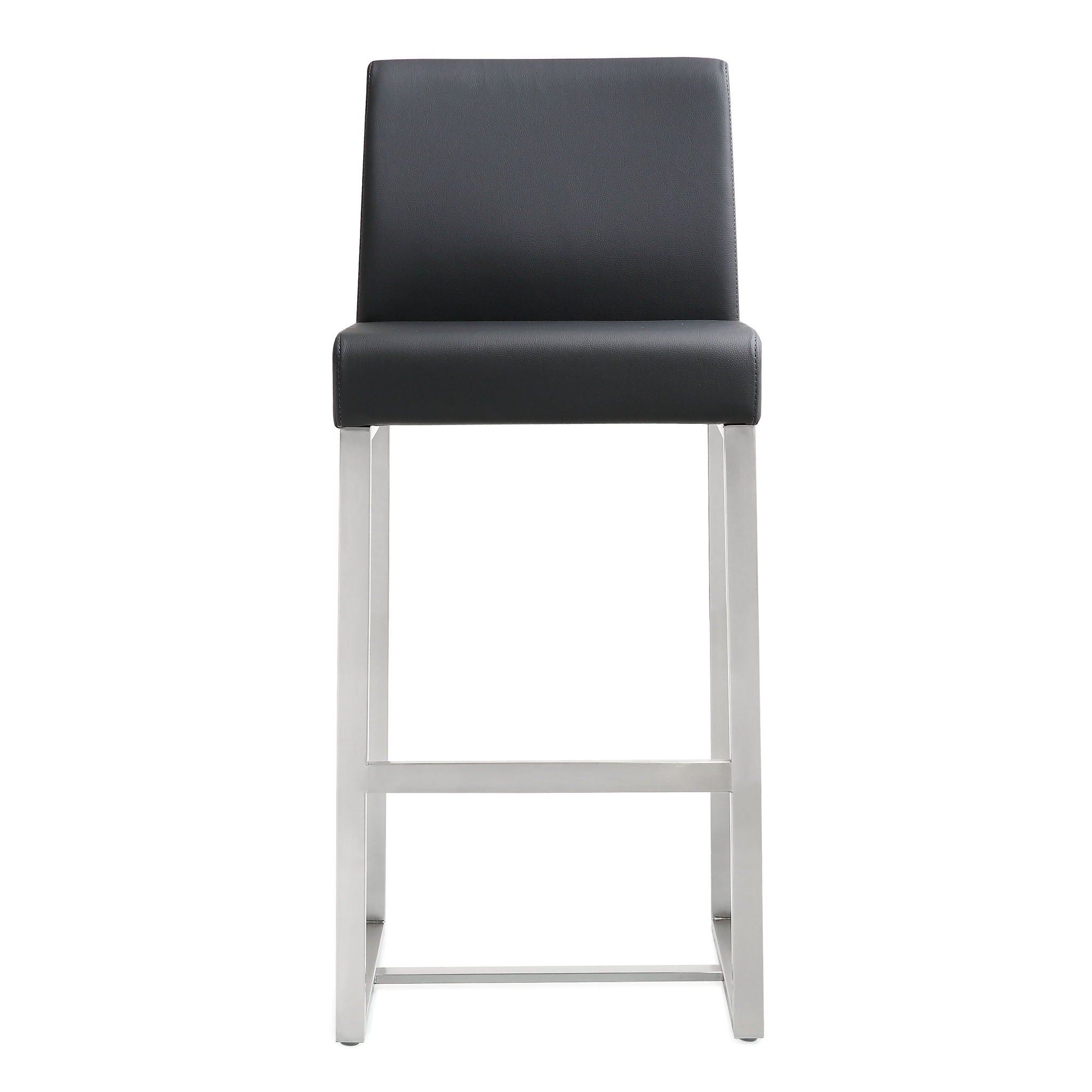 Denmark - Stainless Steel Counter Stool (Set of 2)