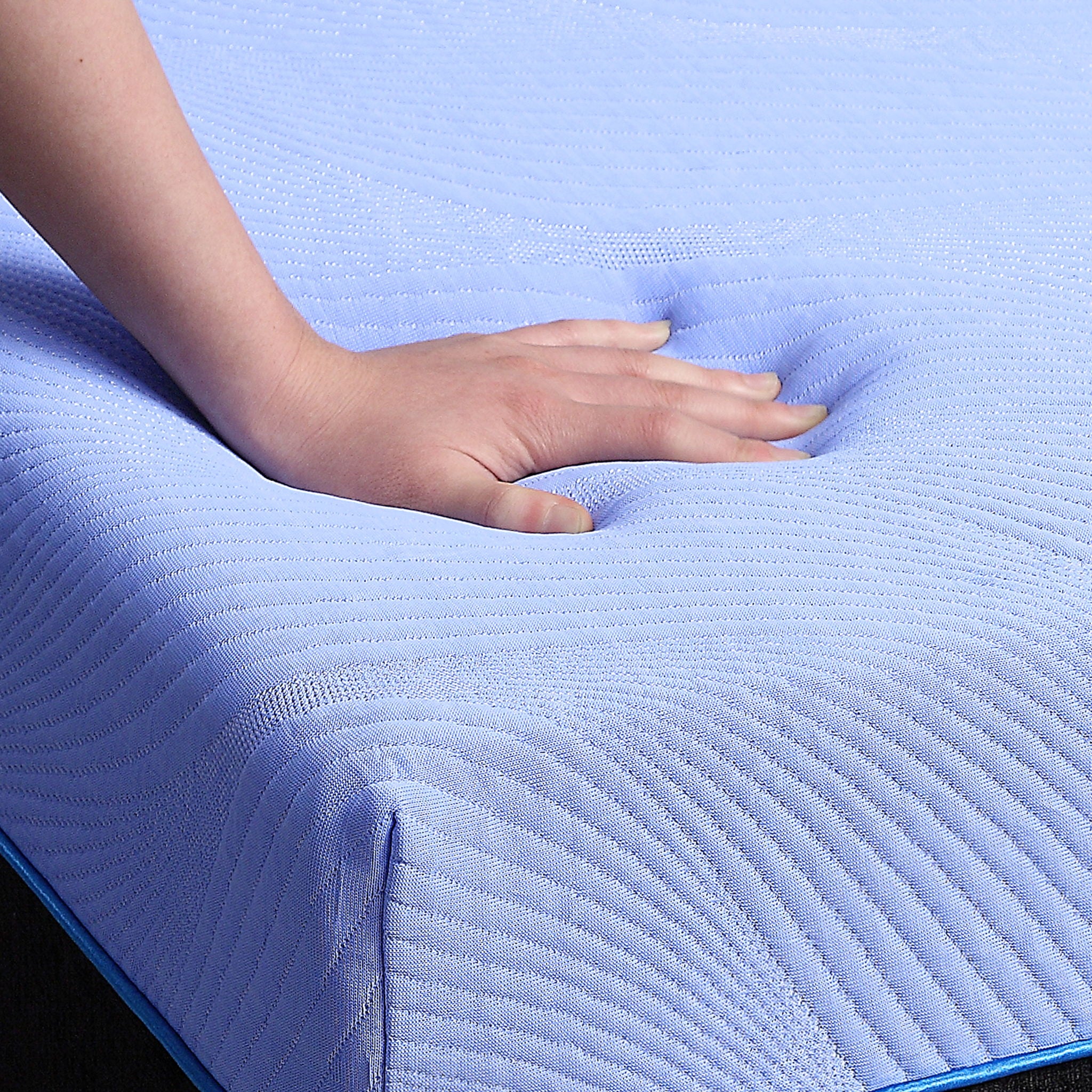Refresh - 12" Hybrid Cooling Fast Responding Latex Foam And Coil Mattress