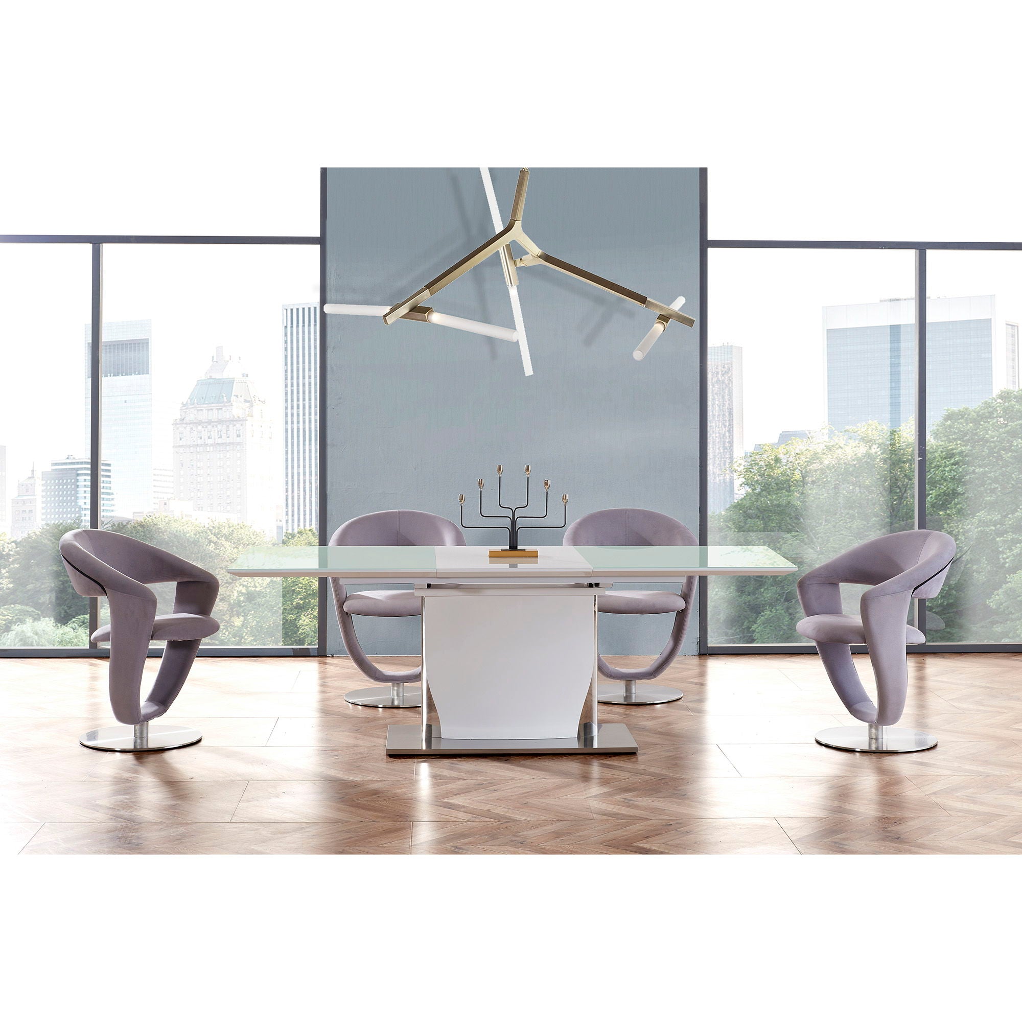 Audi - Dining Table - White