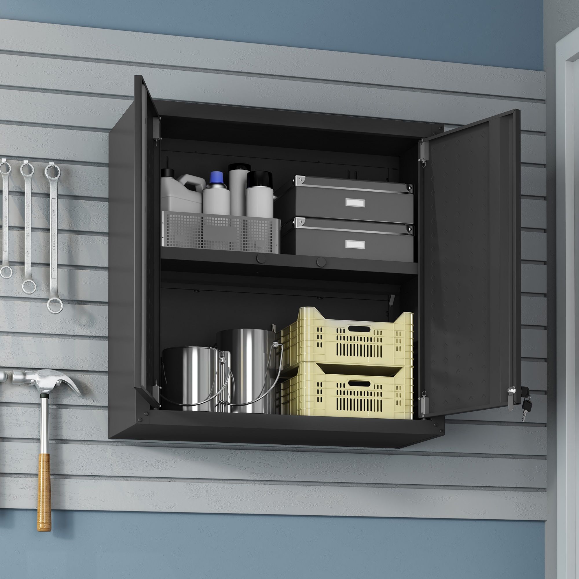 Fortress - Floating Garage Cabinet