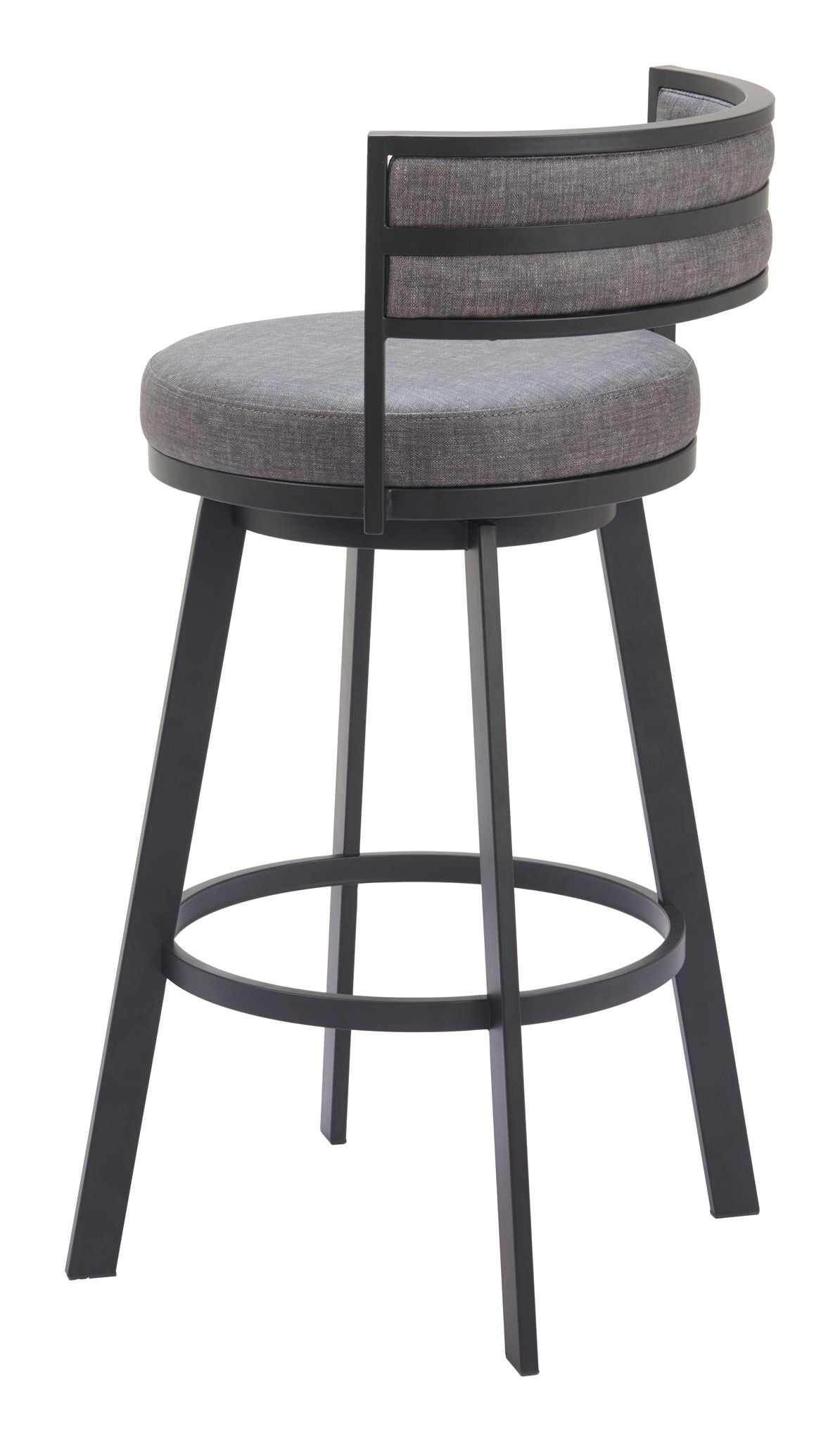 Gimsby - Swivel Barstool - Gray