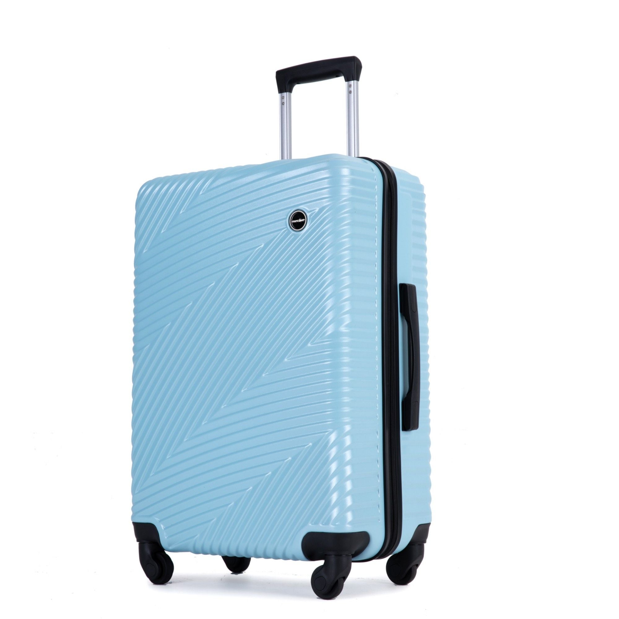3 Piece Luggage Sets Lightweight Suitcase With Two Hooks, Spinner Wheels,