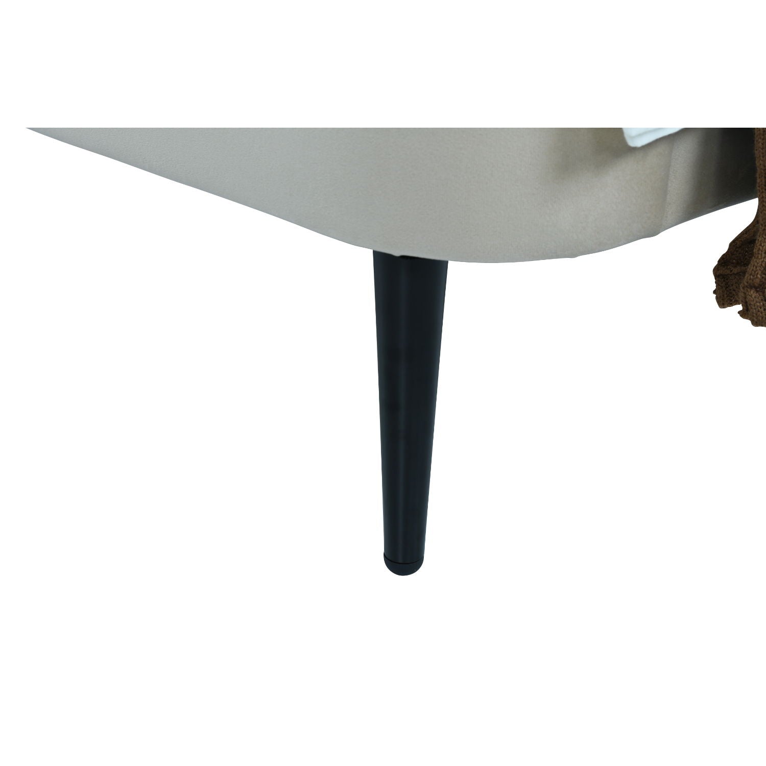 Heather - Upholstered Bed With Curved Headboard