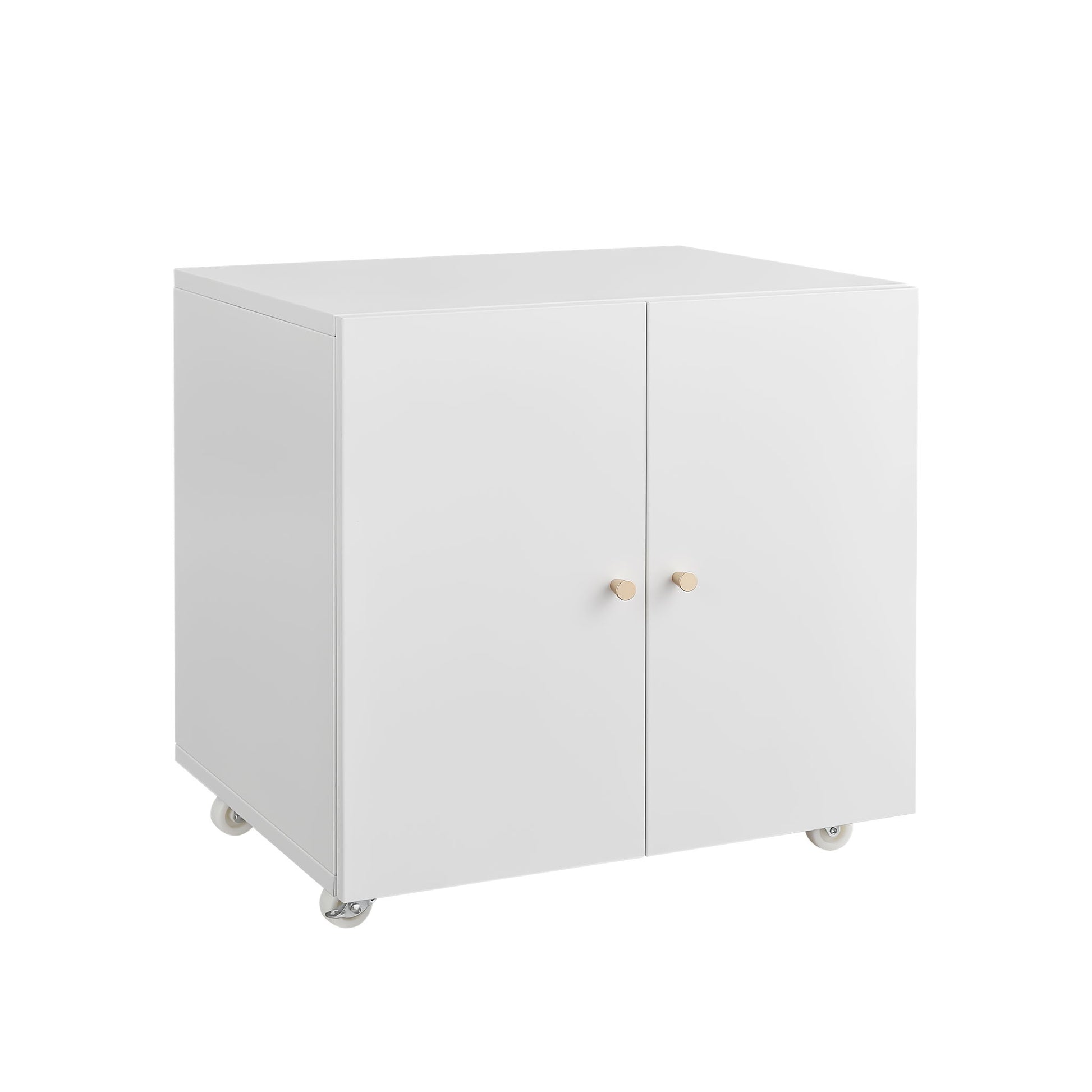 Office Furniture Copier Cabinet 2 Door Steel Copier Stand Mobile Pedestal File Printer Stand - Best Buy Furniture
