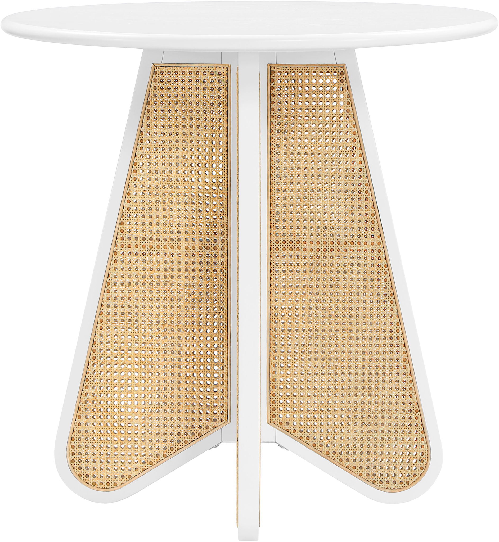 Butterfly - Solid Wood And Natural Cane Table